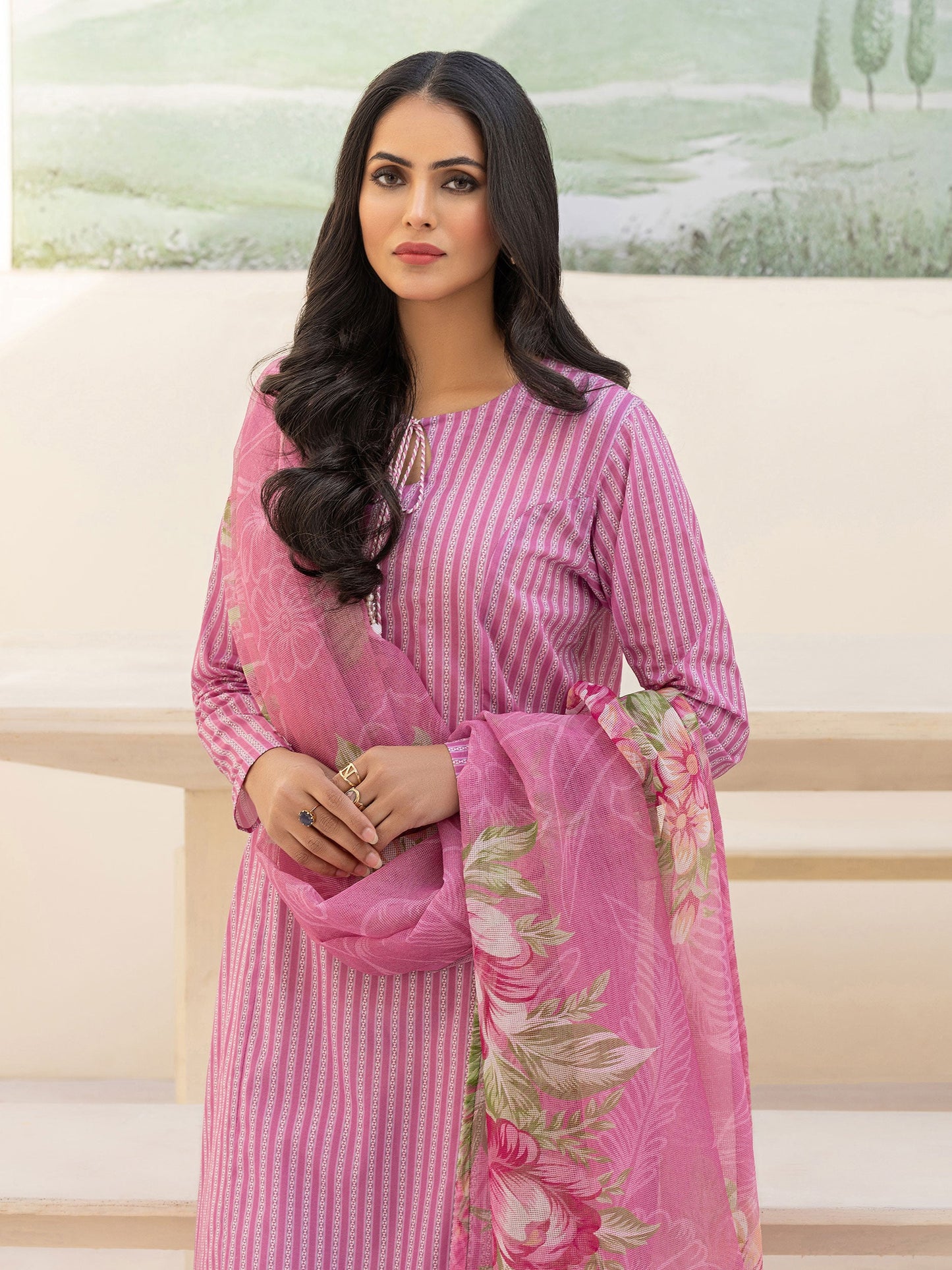 2 Piece Lawn Suit-Printed (Pret)
