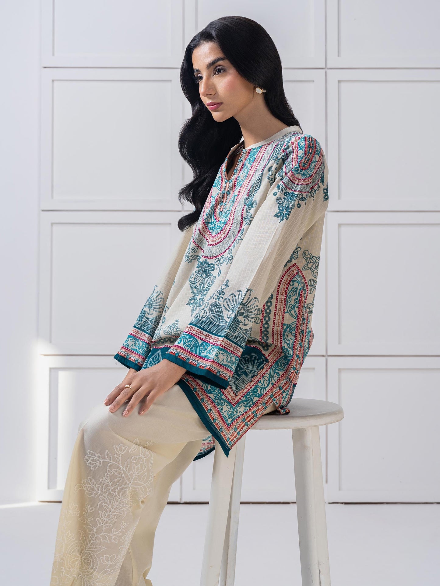 Lawn Kurti-Printed (Pret)