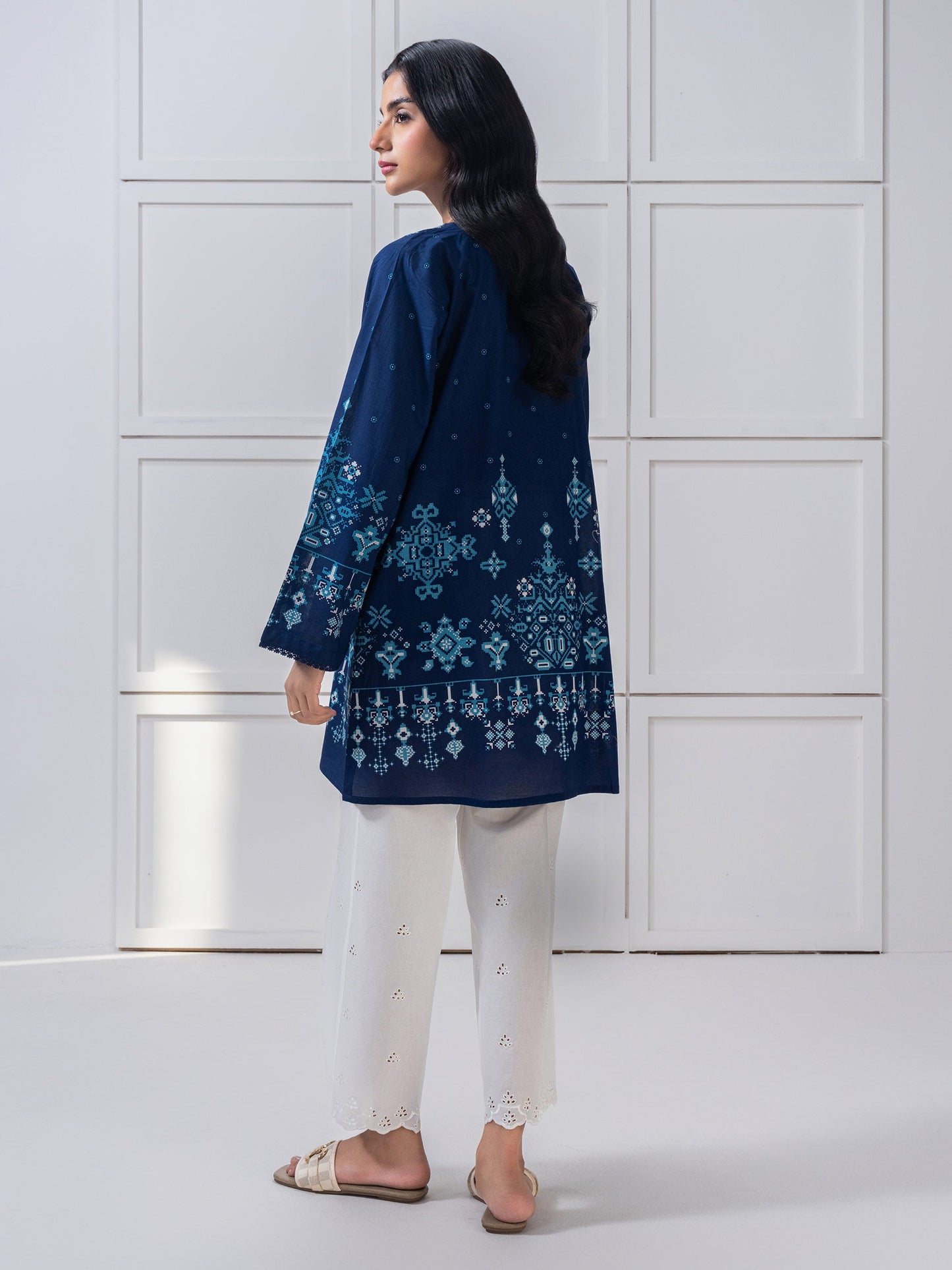 Lawn Kurti-Embroidered (Pret)