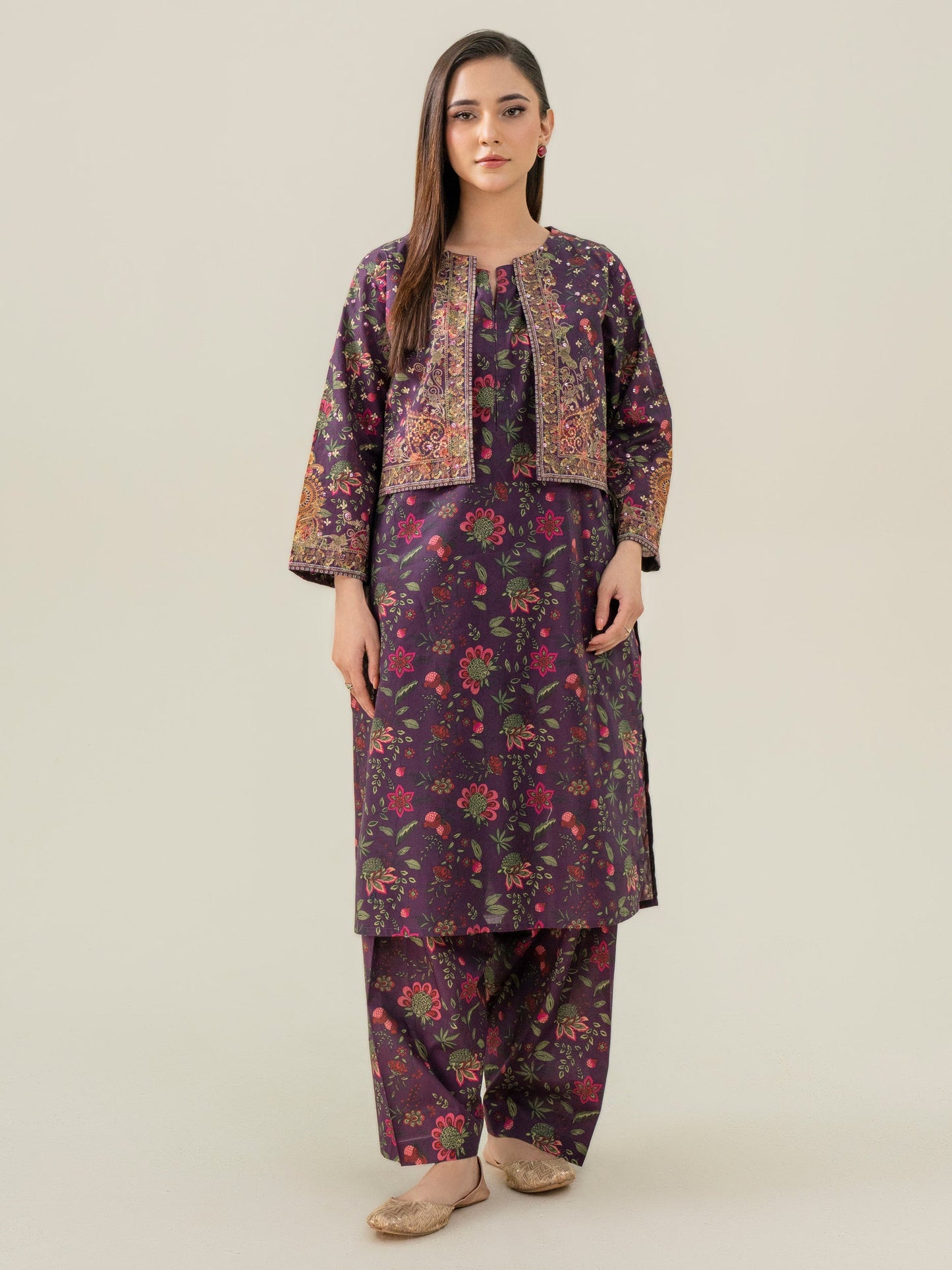 2 Piece Lawn Suit-Printed (Pret)
