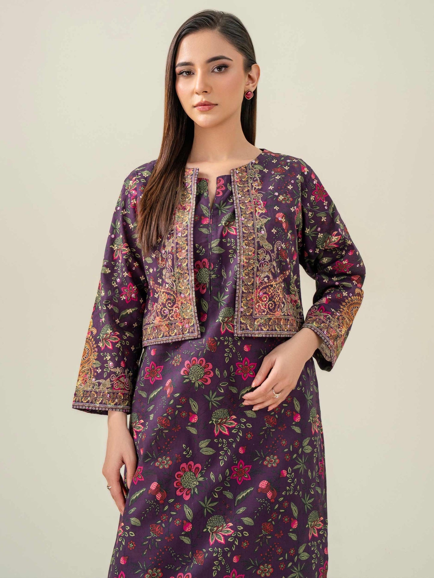 2 Piece Lawn Suit-Printed (Pret)