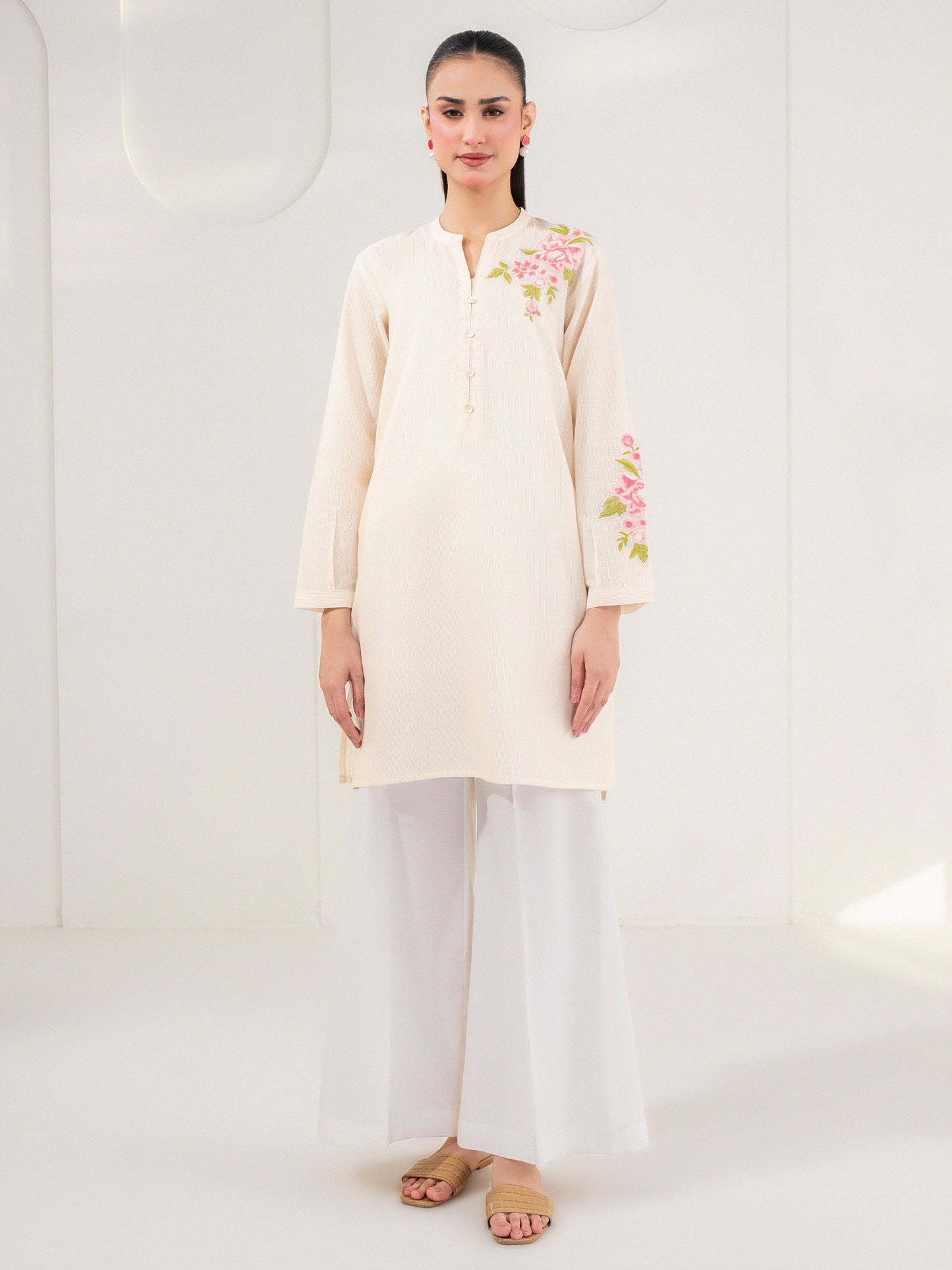 Lawn Kurti-Embroidered (Pret)