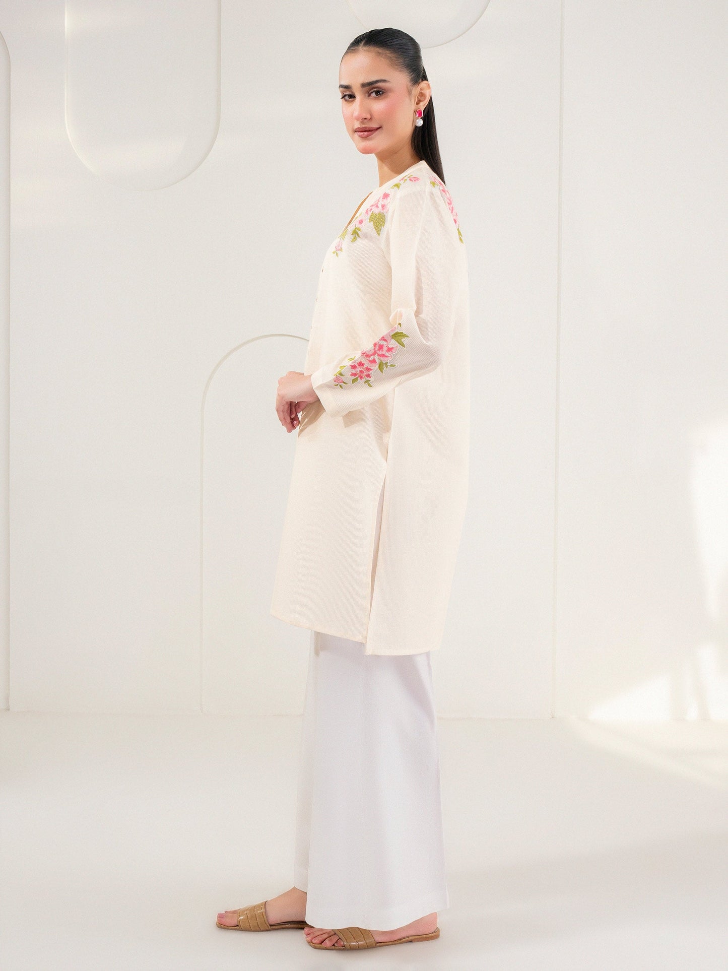 Lawn Kurti-Embroidered (Pret)