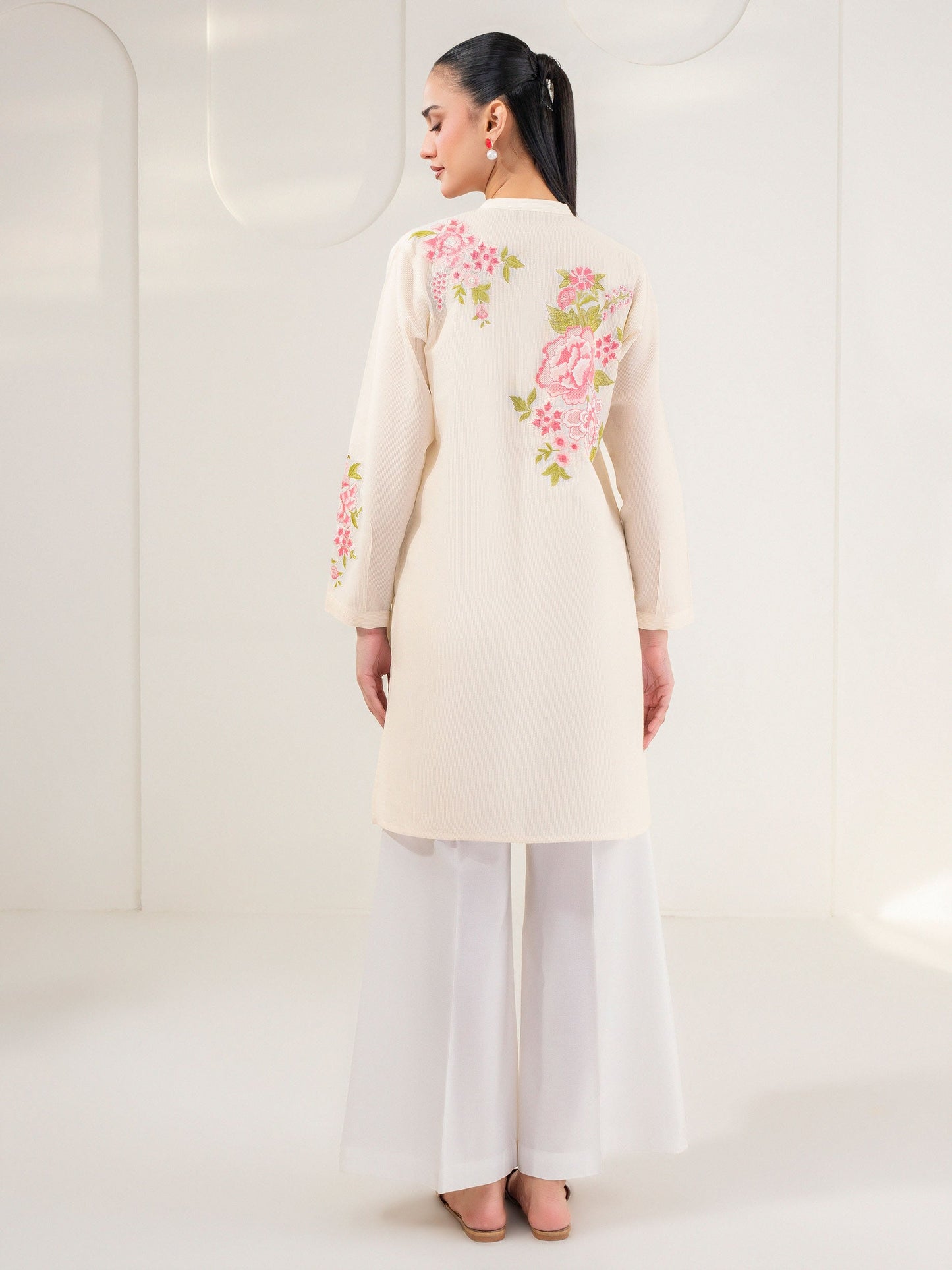Lawn Kurti-Embroidered (Pret)