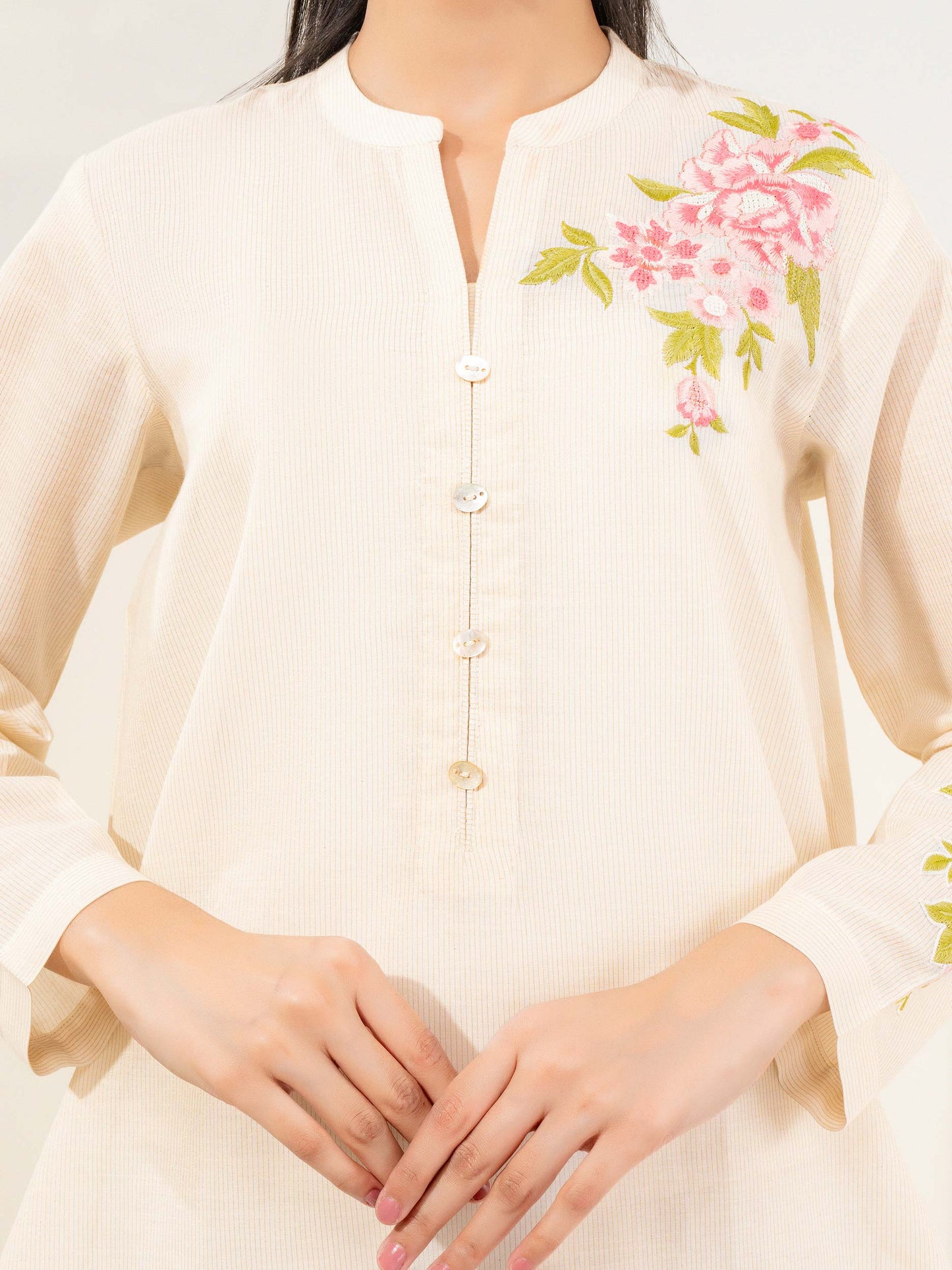 Lawn Kurti-Embroidered (Pret)