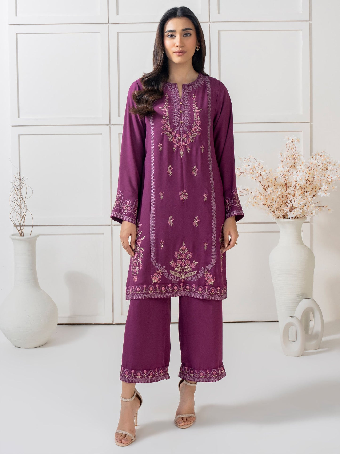 2 Piece Grip Suit- Embroidered (Pret)