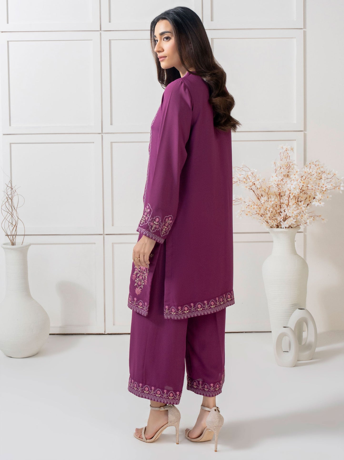2 Piece Grip Suit- Embroidered (Pret)