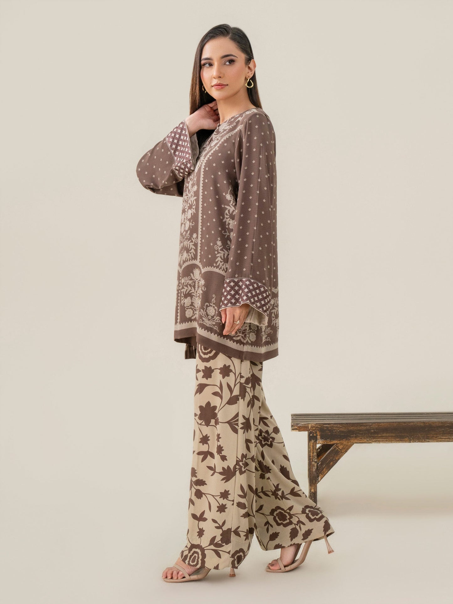 Grip Co-ord Set-Printed (Pret)