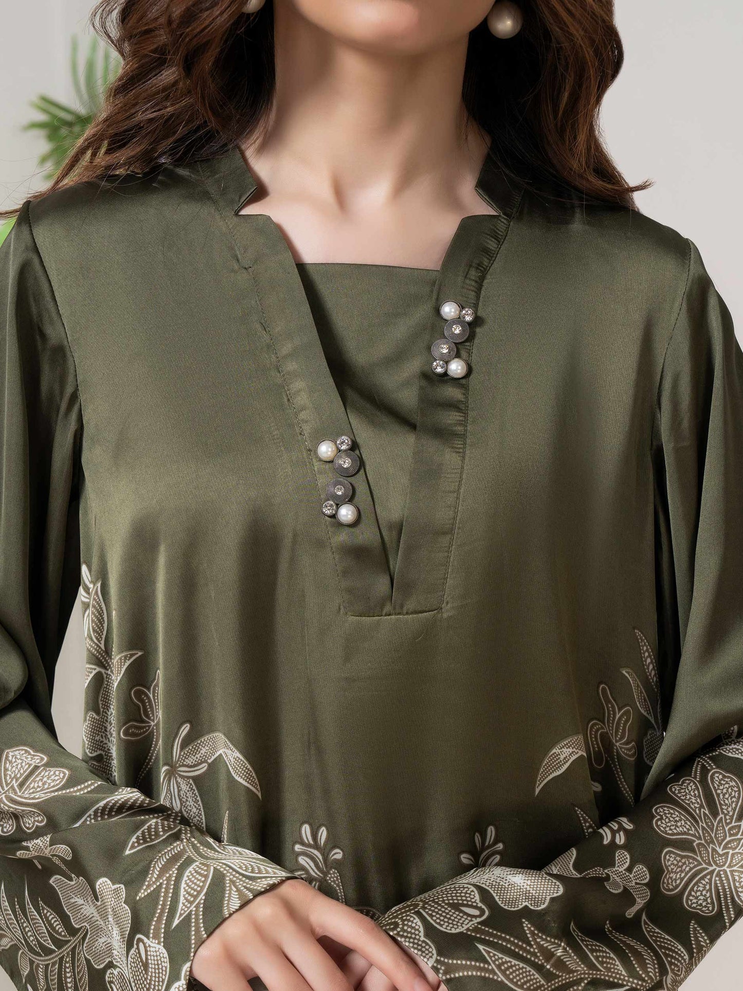 Printed Silk Top (Pret)