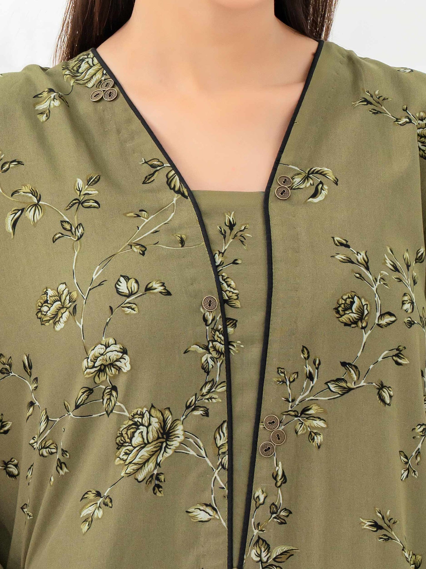 2 Piece Linen Suit-Printed (Pret)