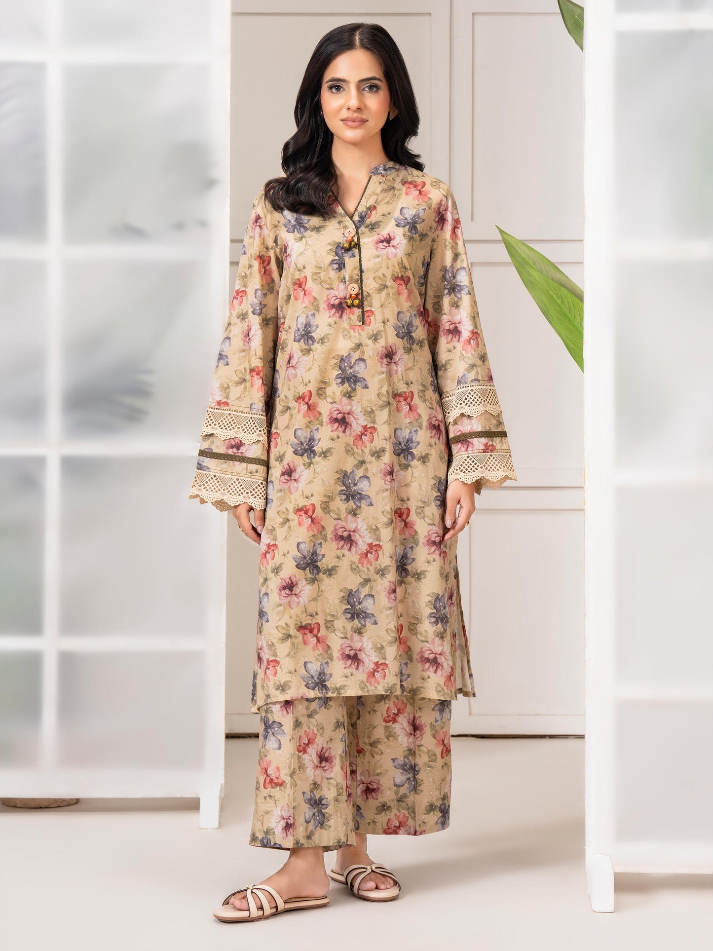2 Piece Lawn Suit-Printed (Pret)
