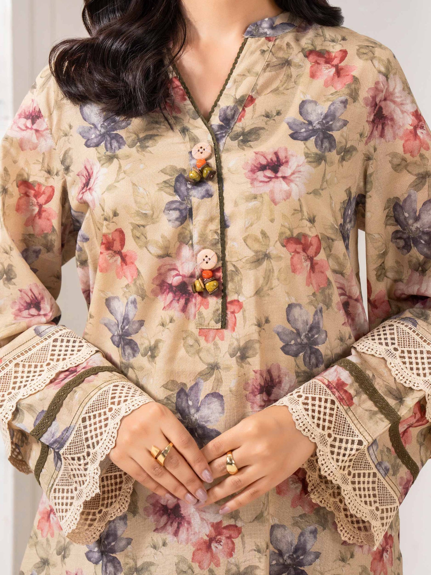 2 Piece Lawn Suit-Printed (Pret)