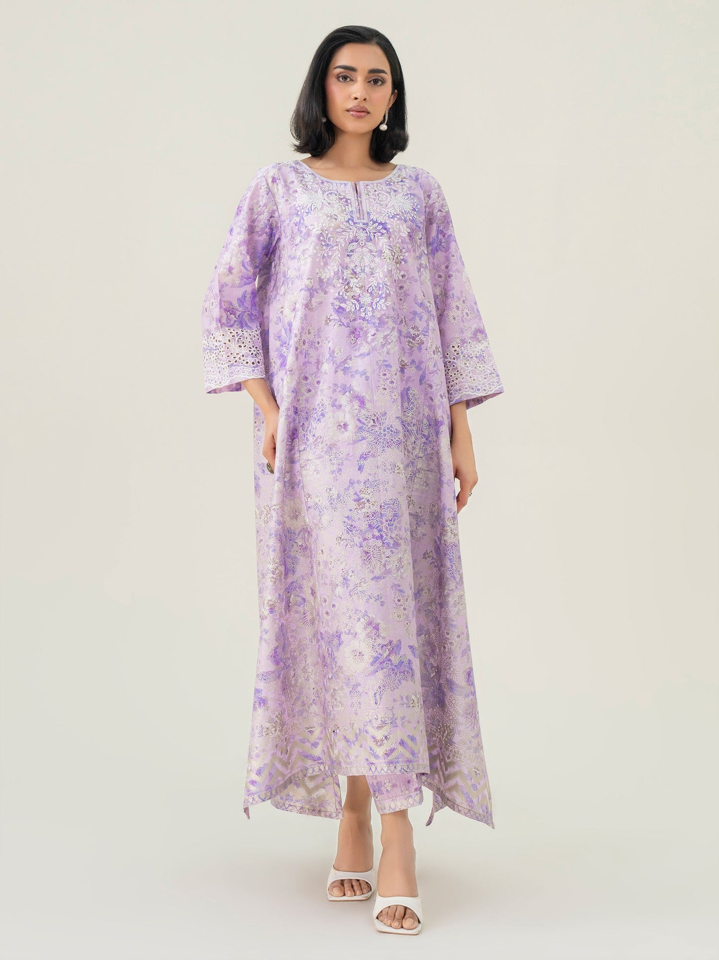 2 Piece Lawn Suit-Embroidered (Pret)