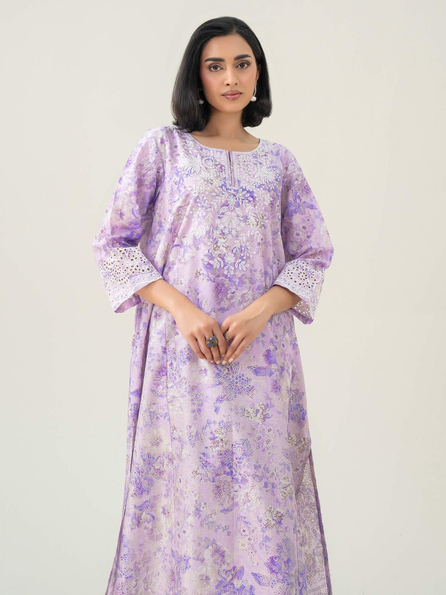 2 Piece Lawn Suit-Embroidered (Pret)