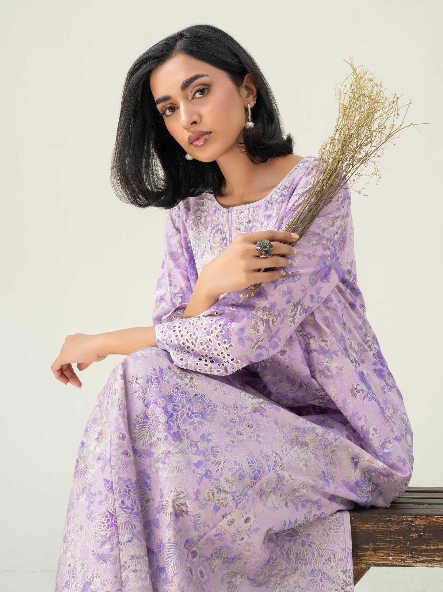 2 Piece Lawn Suit-Embroidered (Pret)