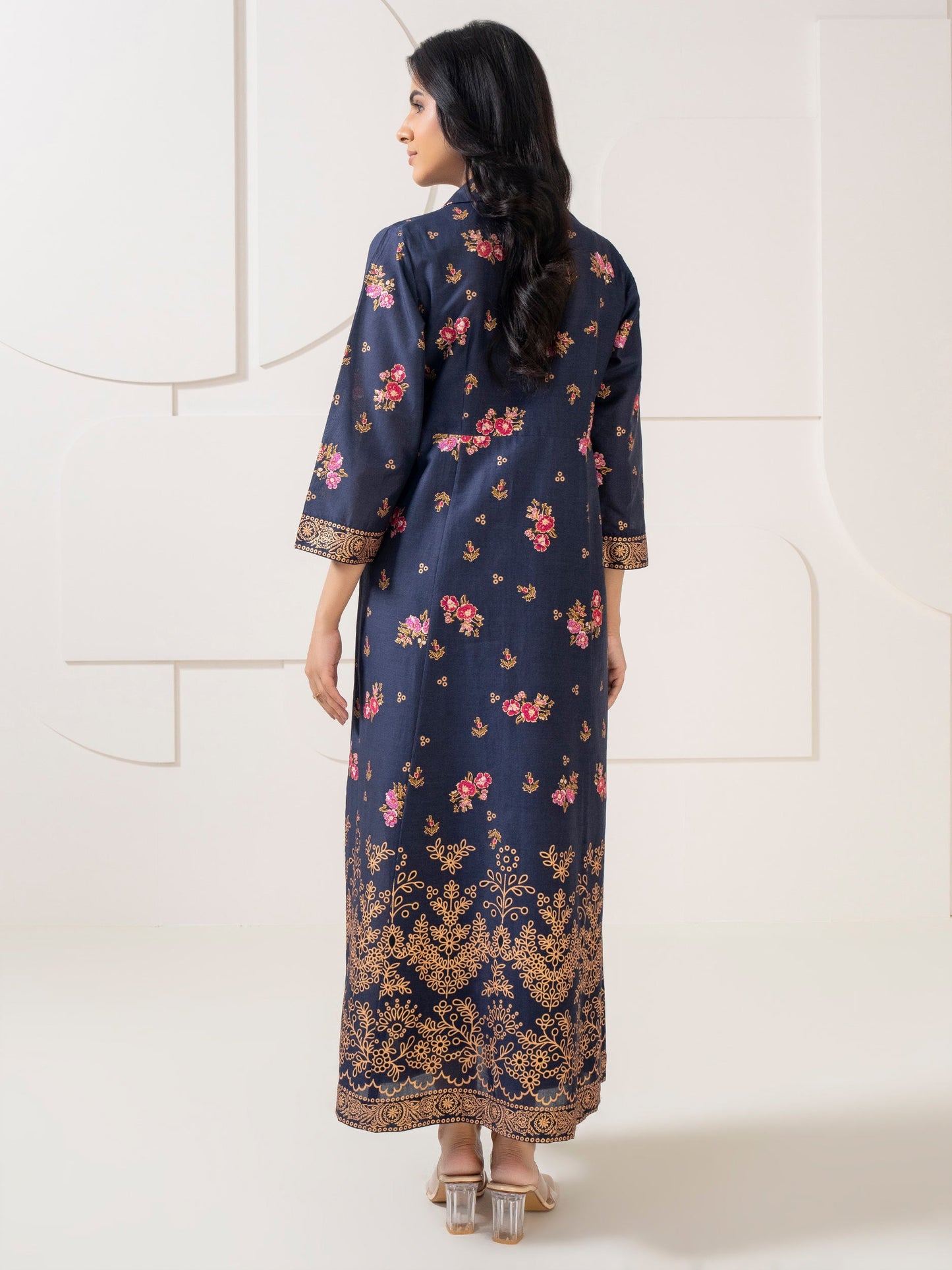 Lawn Frock-Paste Print (Pret)
