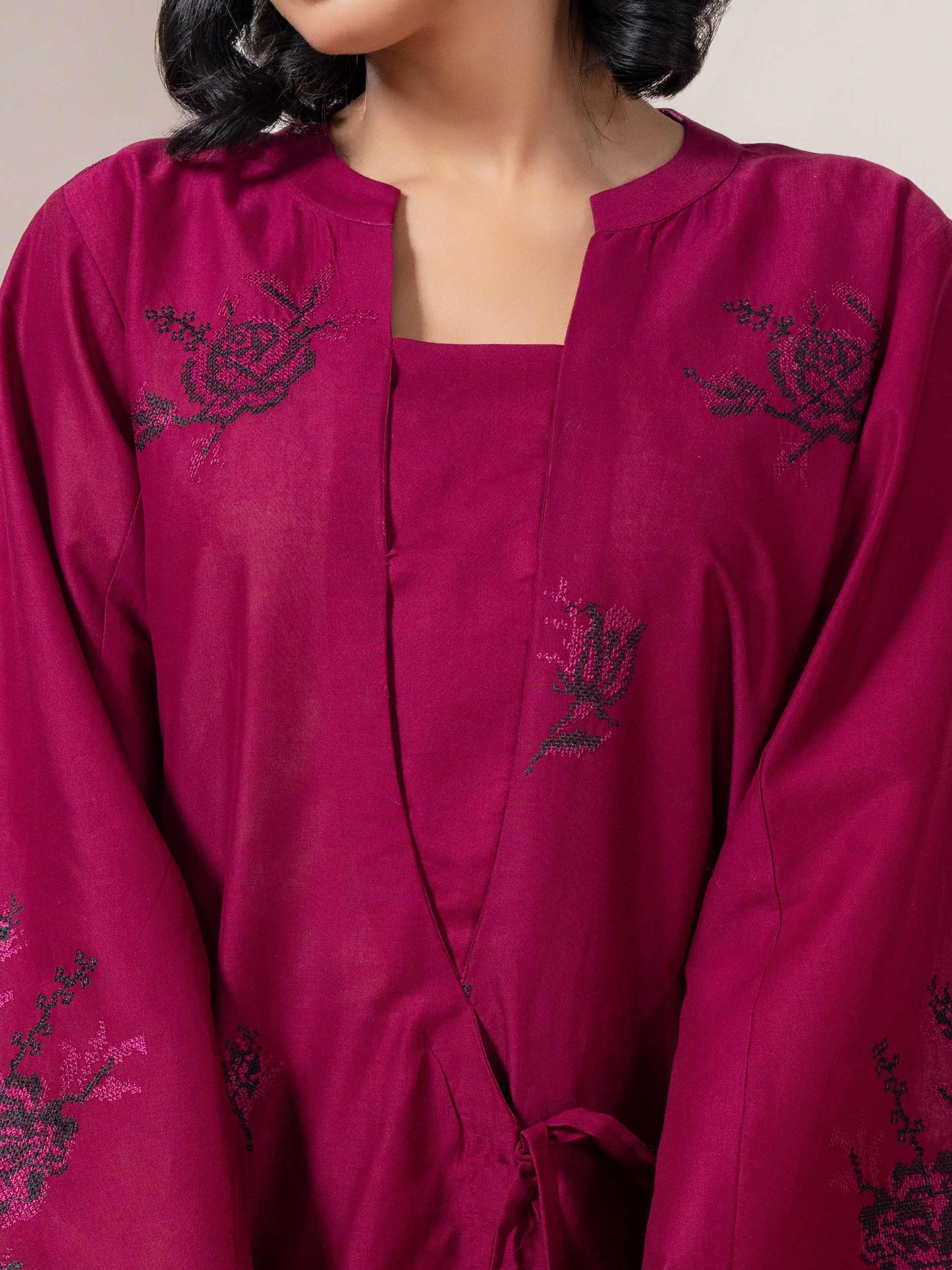 2 Piece Lawn Suit-Embroidered (Pret)