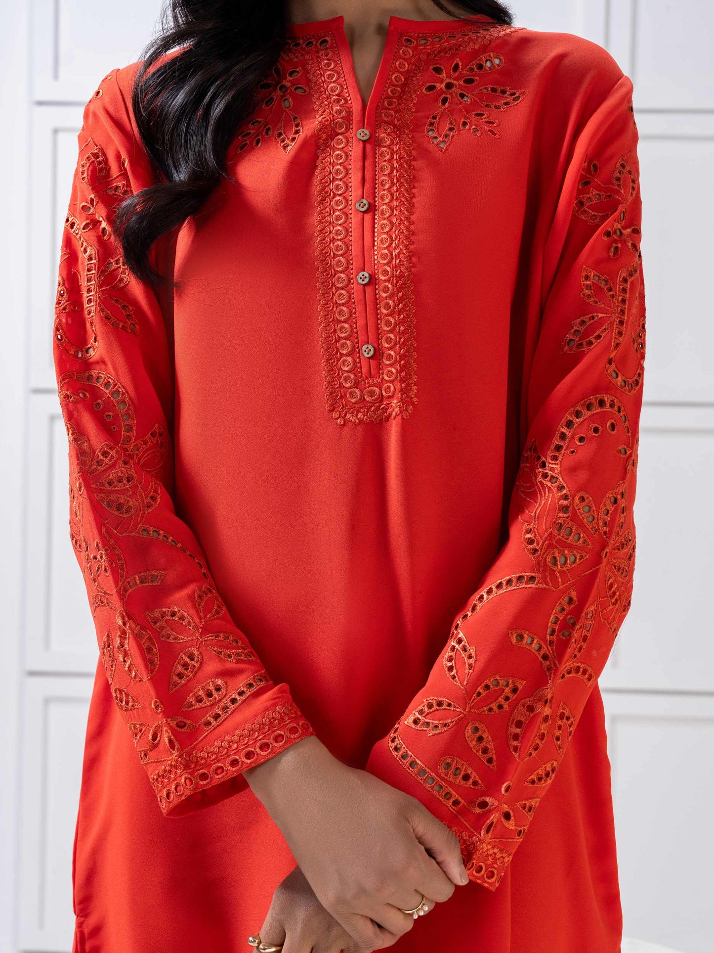 Grip Co-Ord Set-Embroidered (Pret)