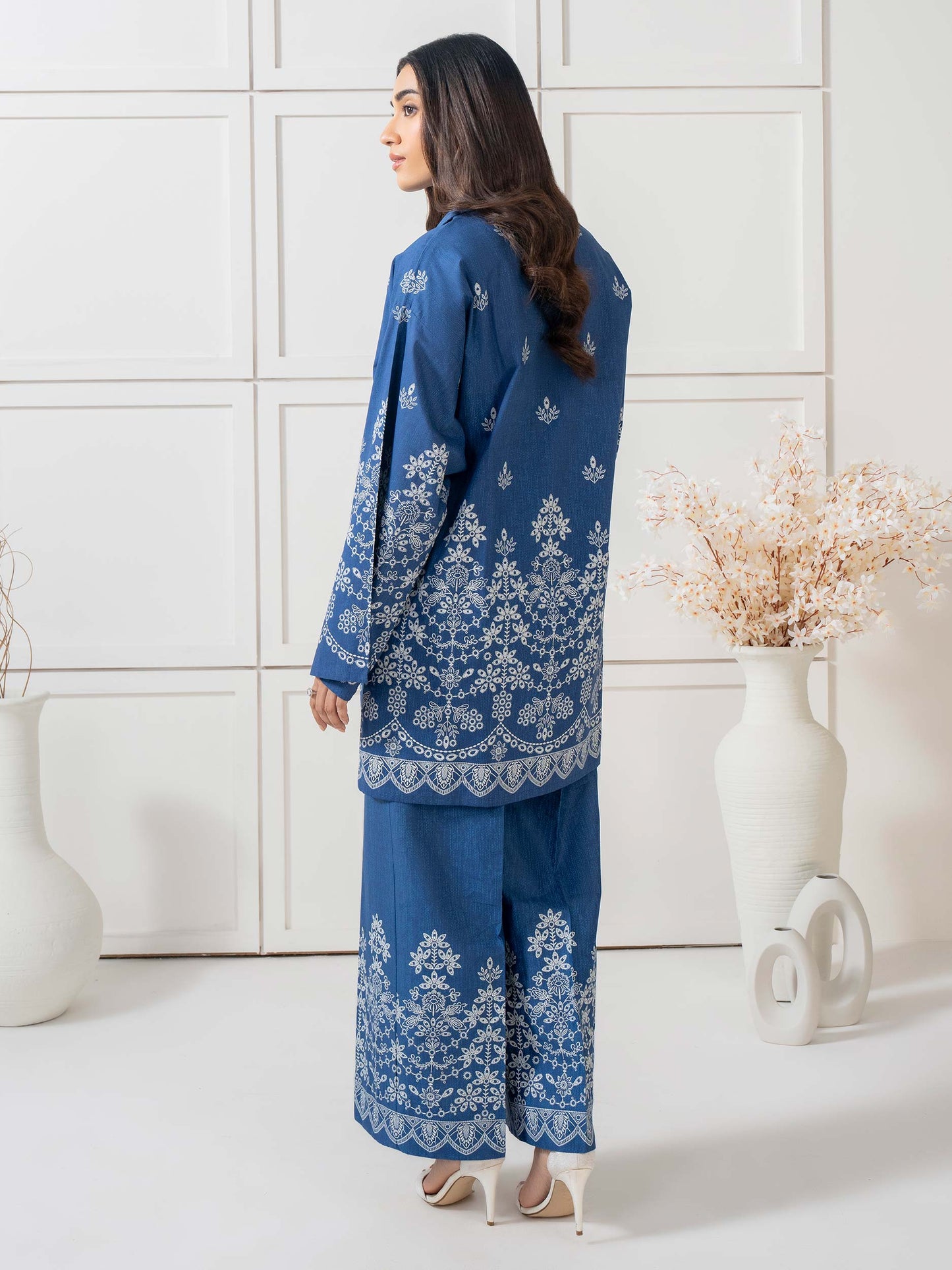 Lawn Co-ord Set-Printed (Pret)