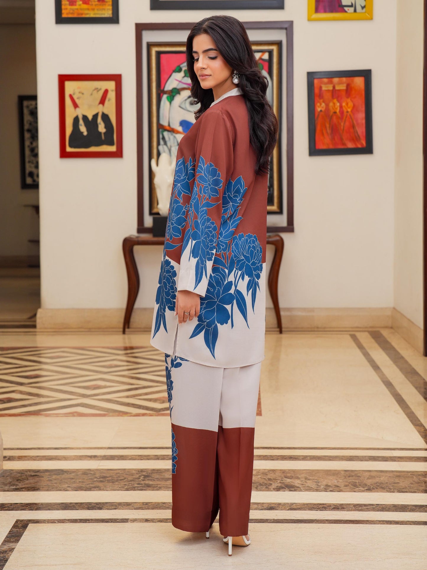 Grip Co-ord Set-Printed (Pret)