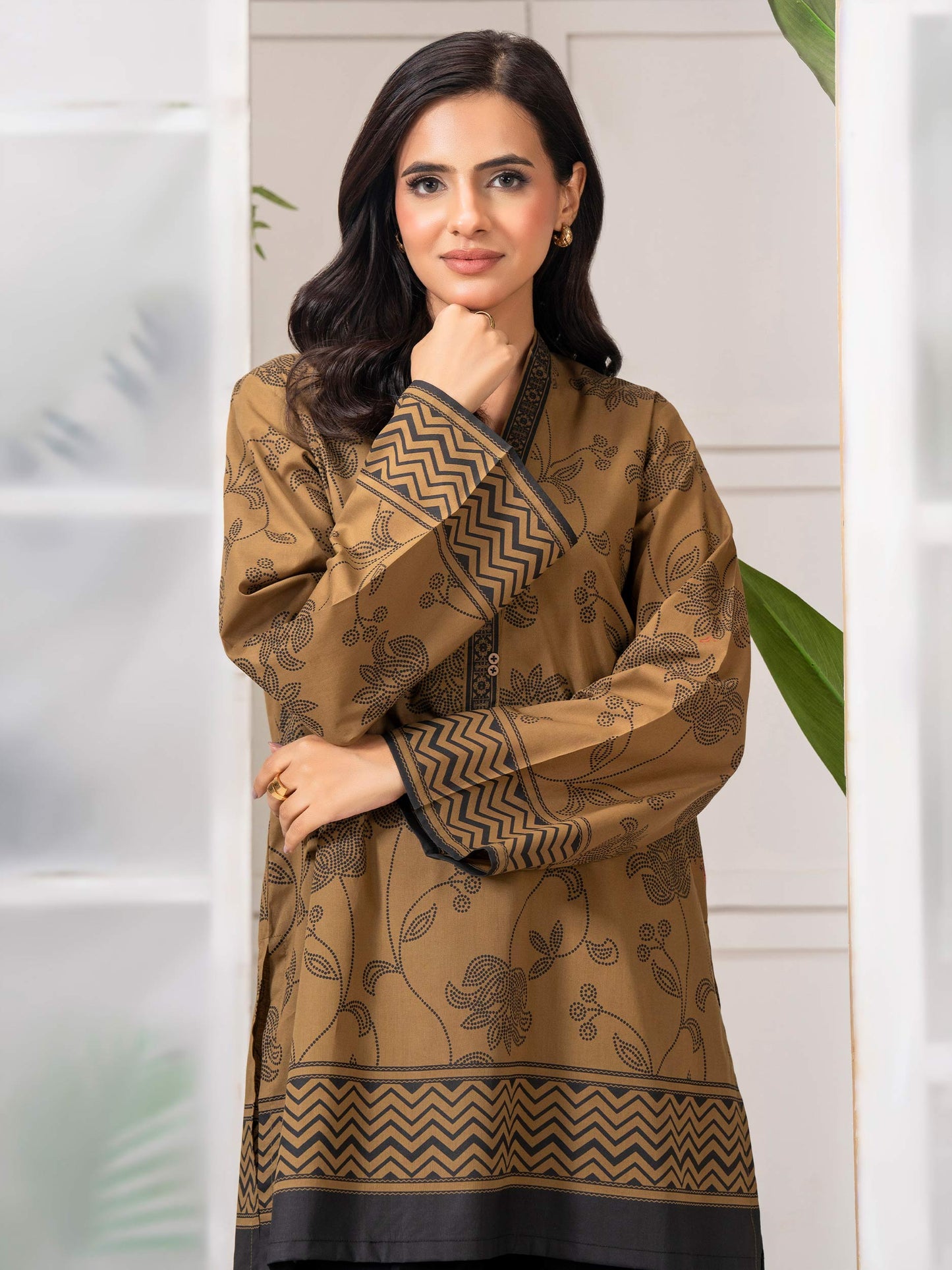 Lawn Top-Printed (Pret)