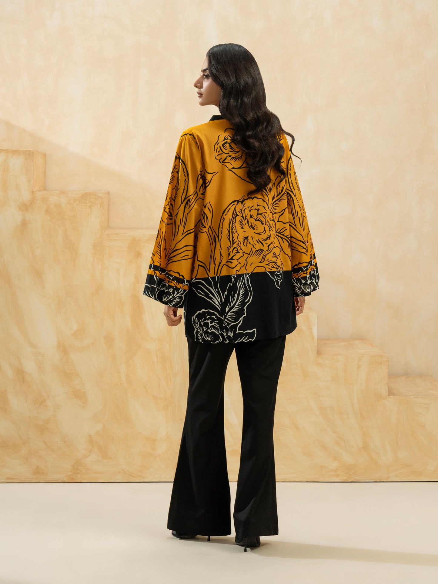 Cambric Kurti-Printed (Pret)