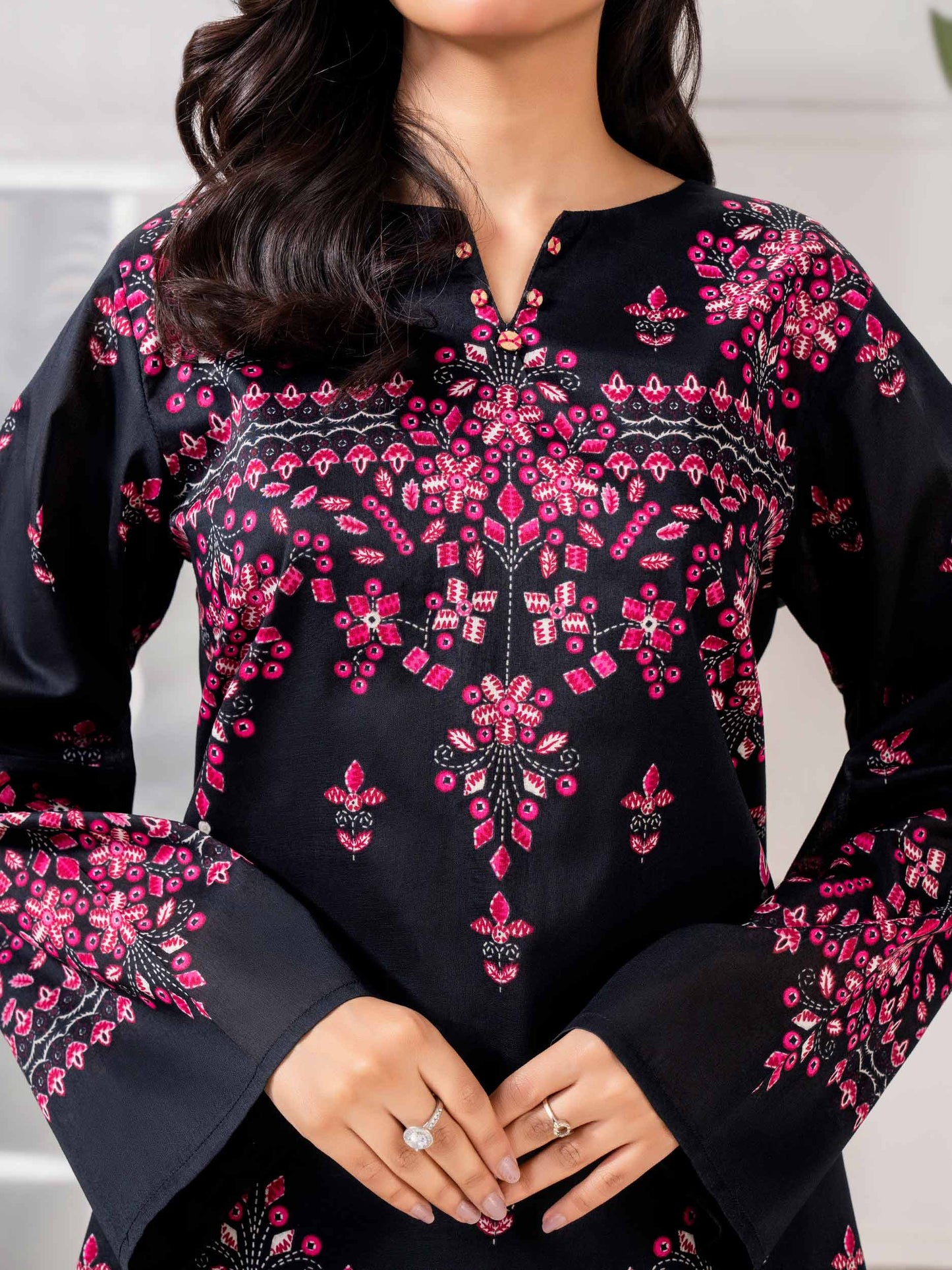 Lawn Top-Printed (Pret)