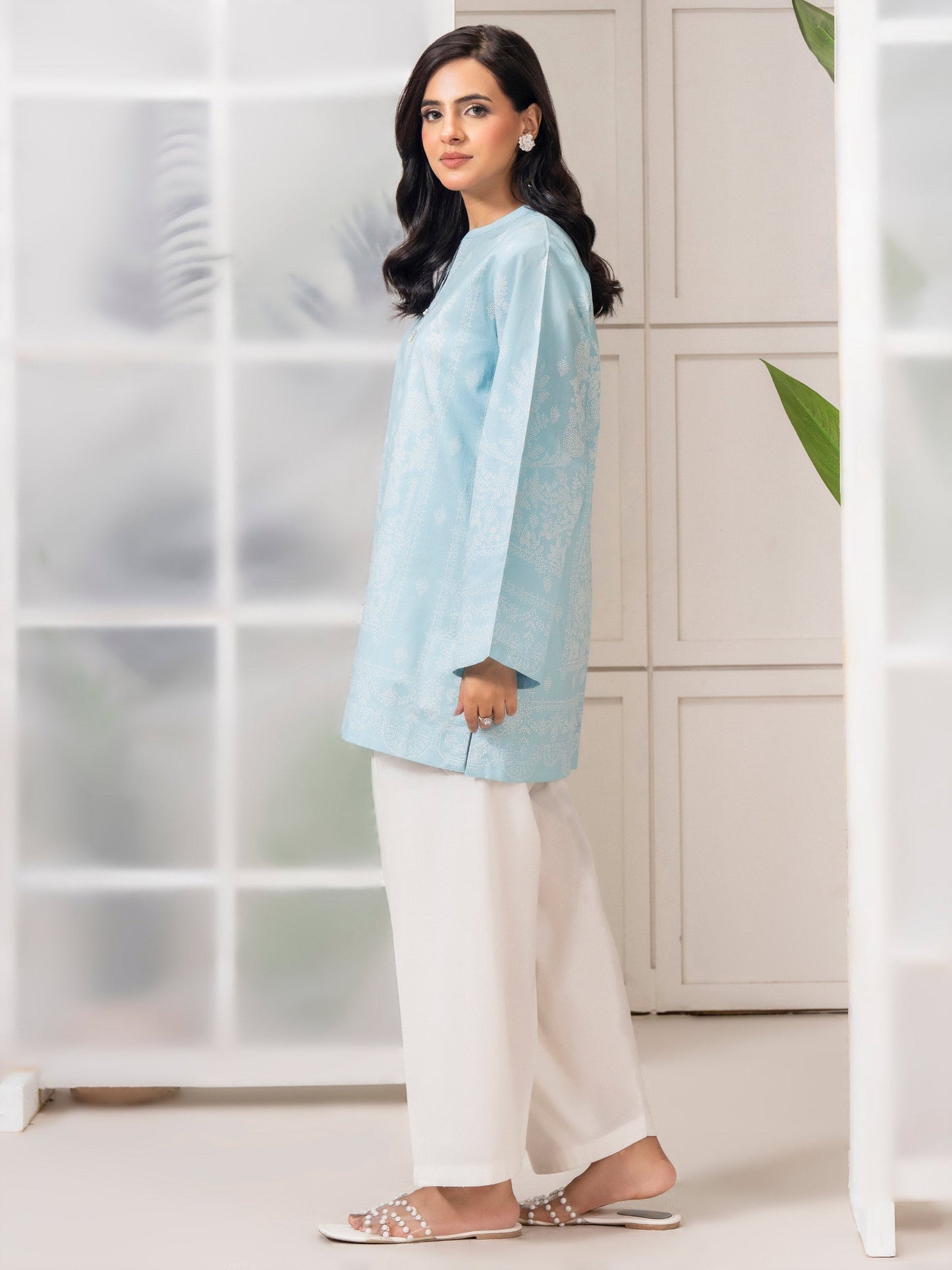 Lawn Top-Printed (Pret)