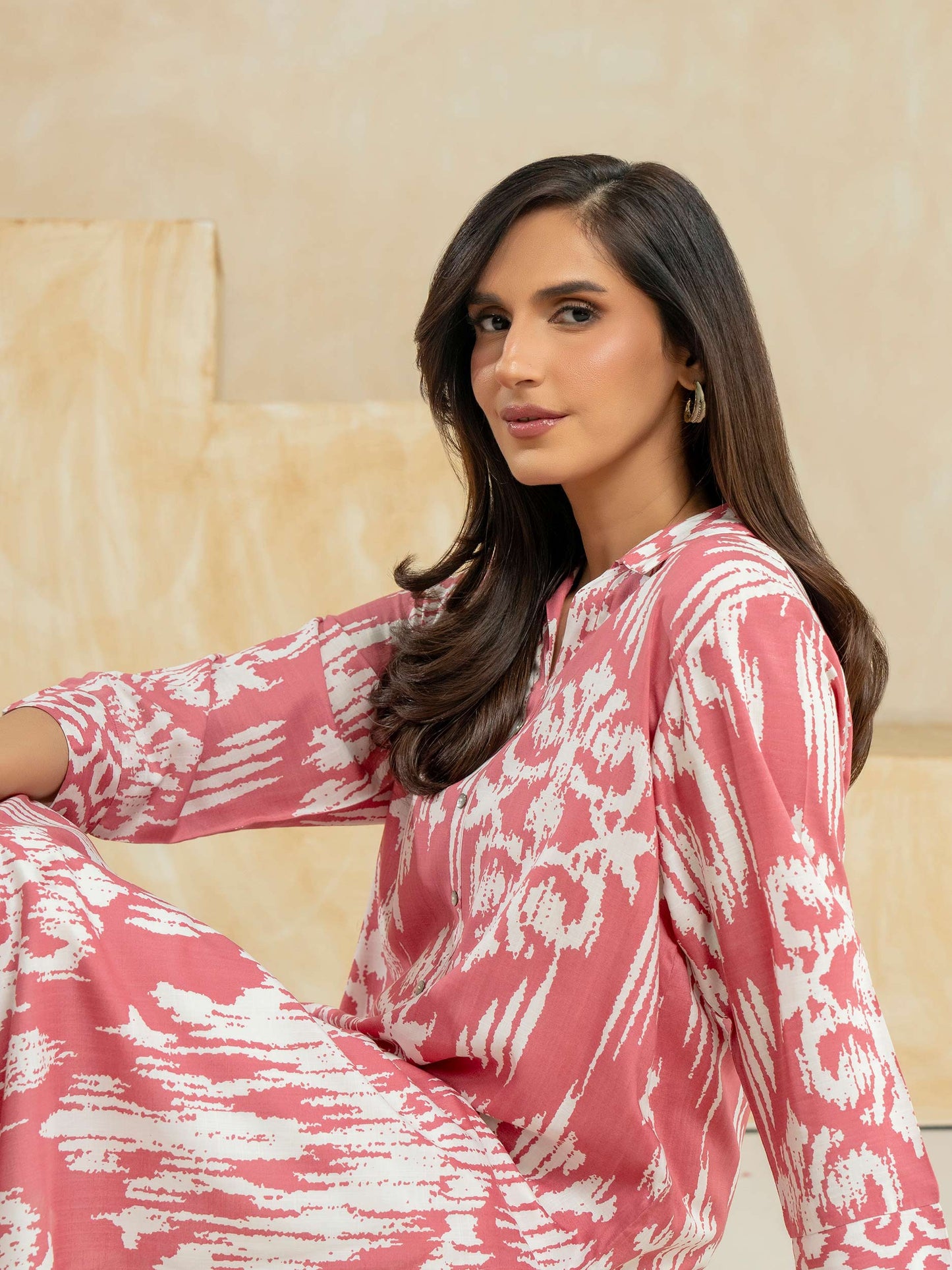 Viscose Shirt-Printed (Pret)