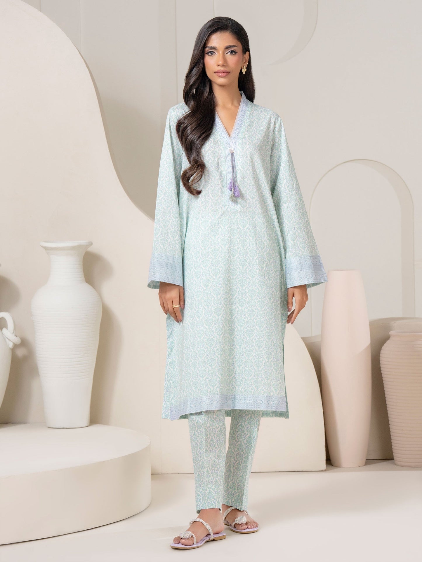 2 Piece Lawn Suit-Printed (Pret)