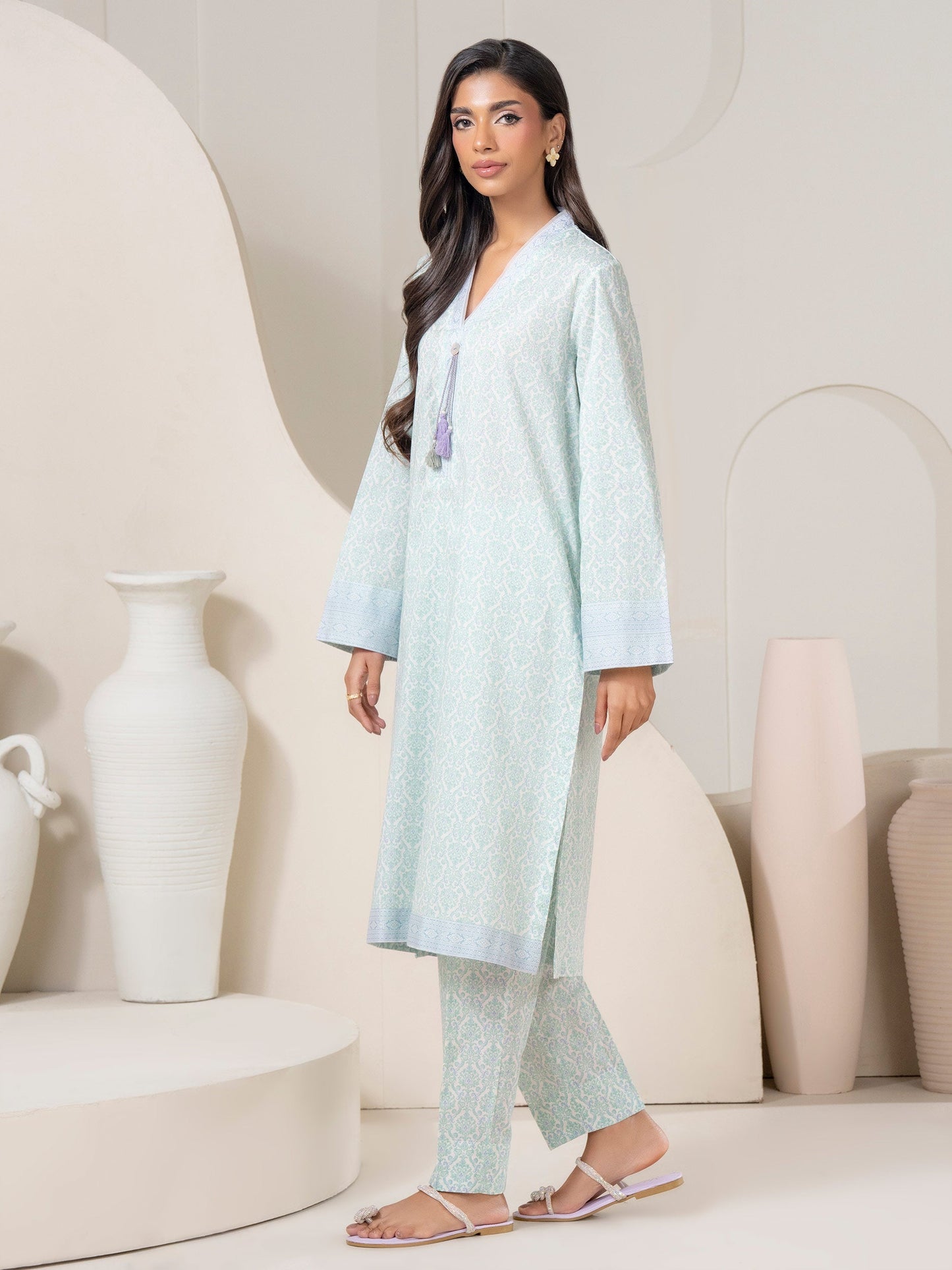 2 Piece Lawn Suit-Printed (Pret)