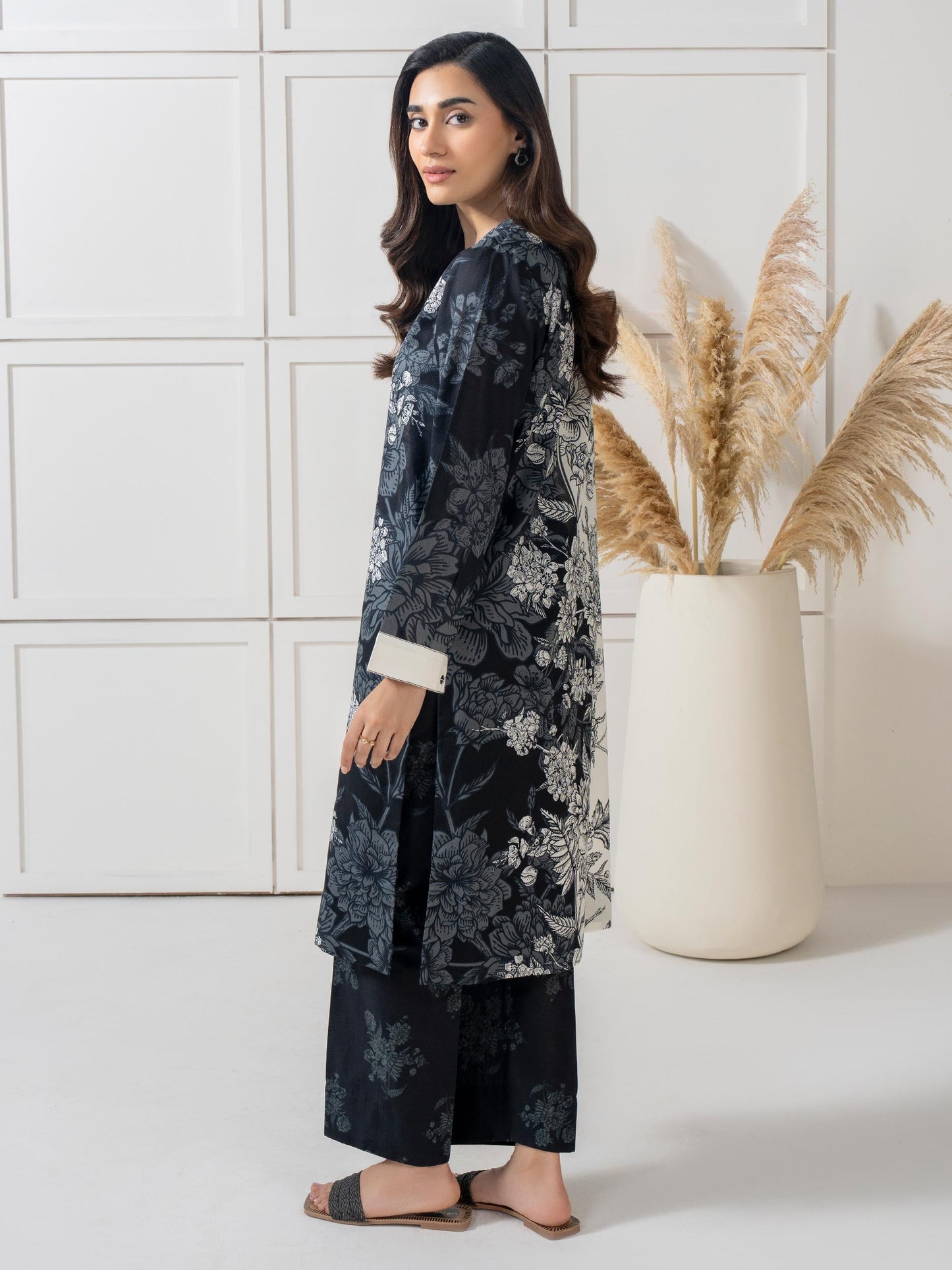 2 Piece Dobby Suit-Printed (Pret)