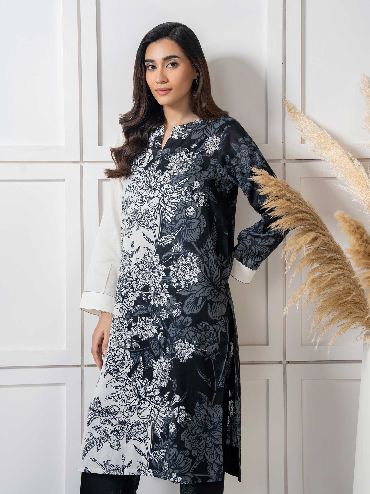 2 Piece Dobby Suit-Printed (Pret)