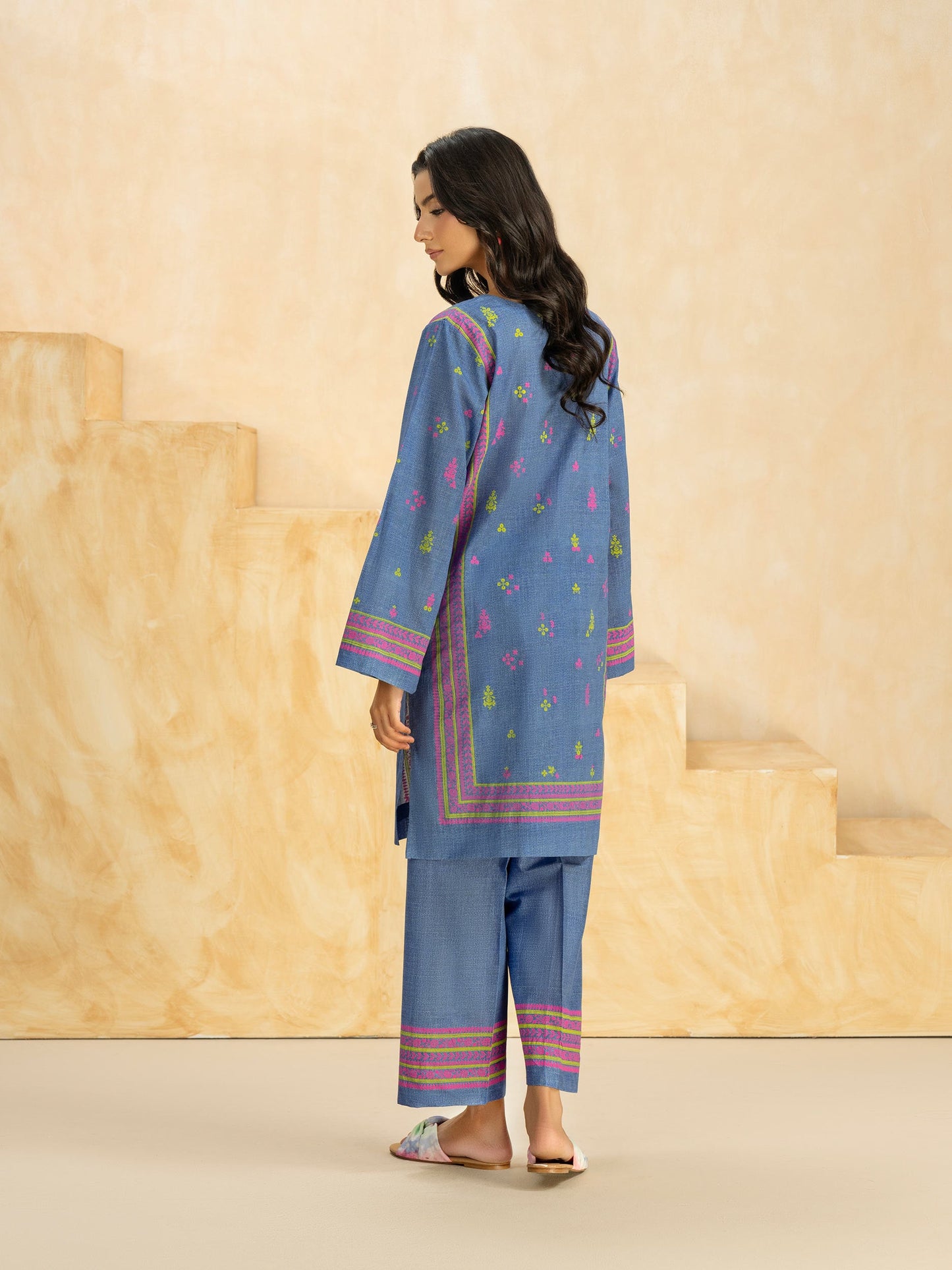 2 Piece Lawn Suit-Paste Print (Pret)