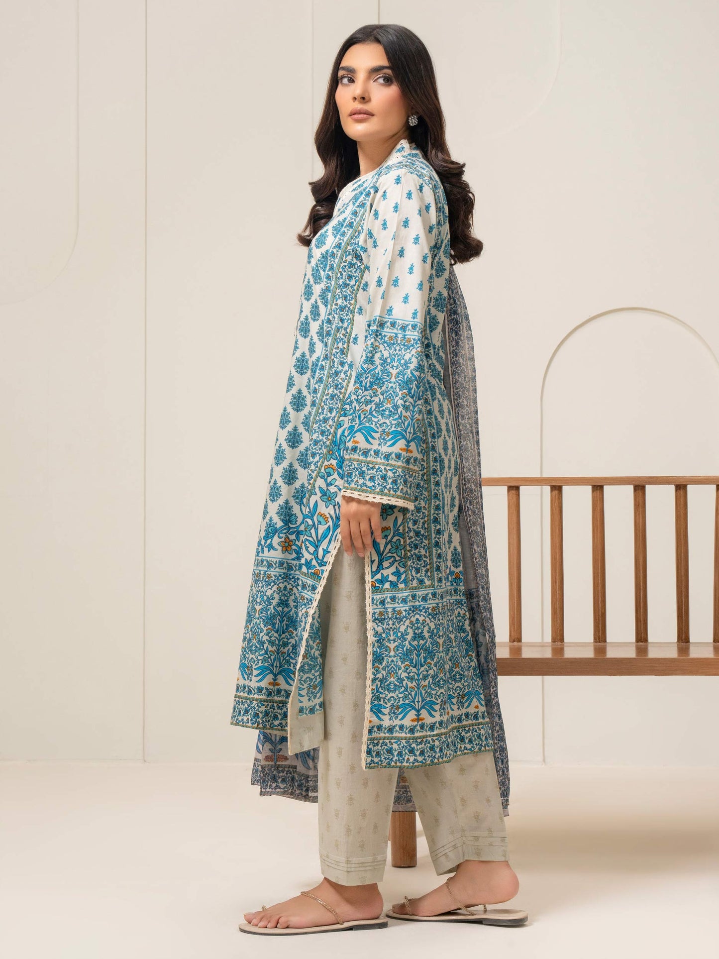 3 Piece Lawn Suit-Printed (Pret)