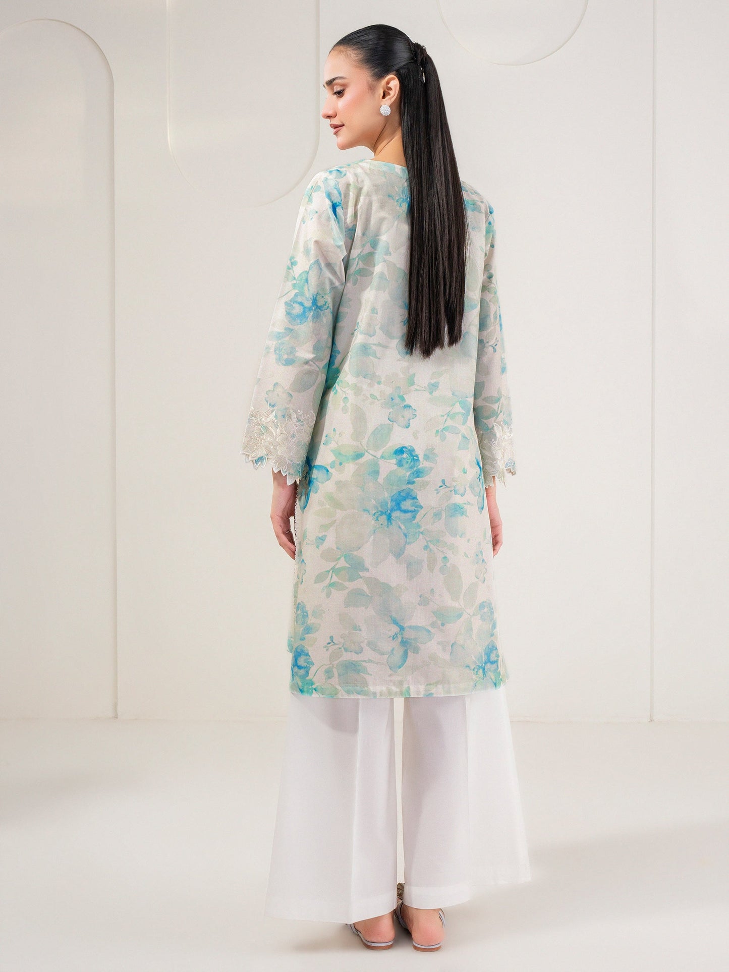 Lawn Shirt-Embroidered (Pret)