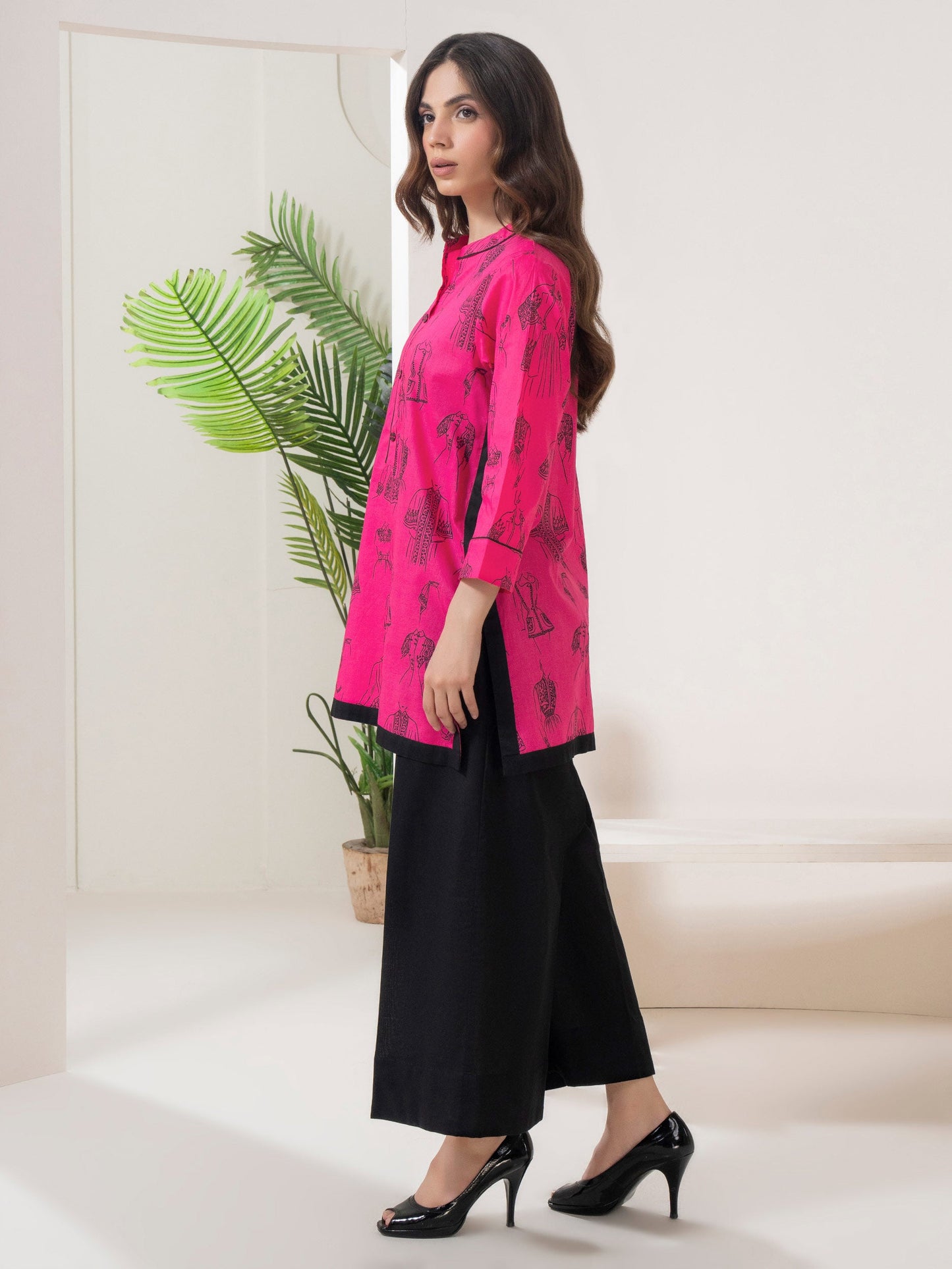 Lawn Top-Printed (Pret)