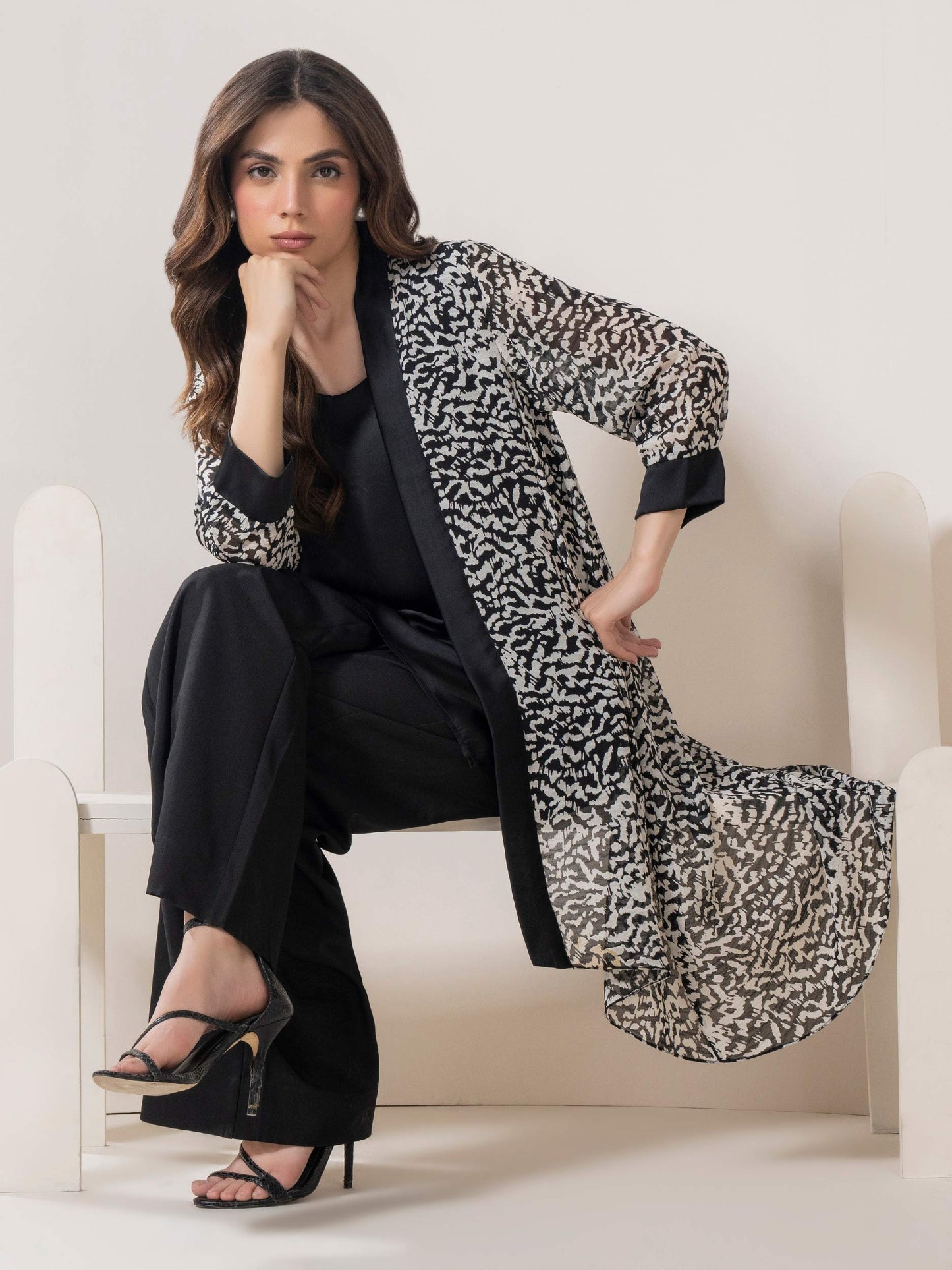 Chiffon Top-Printed (Pret)