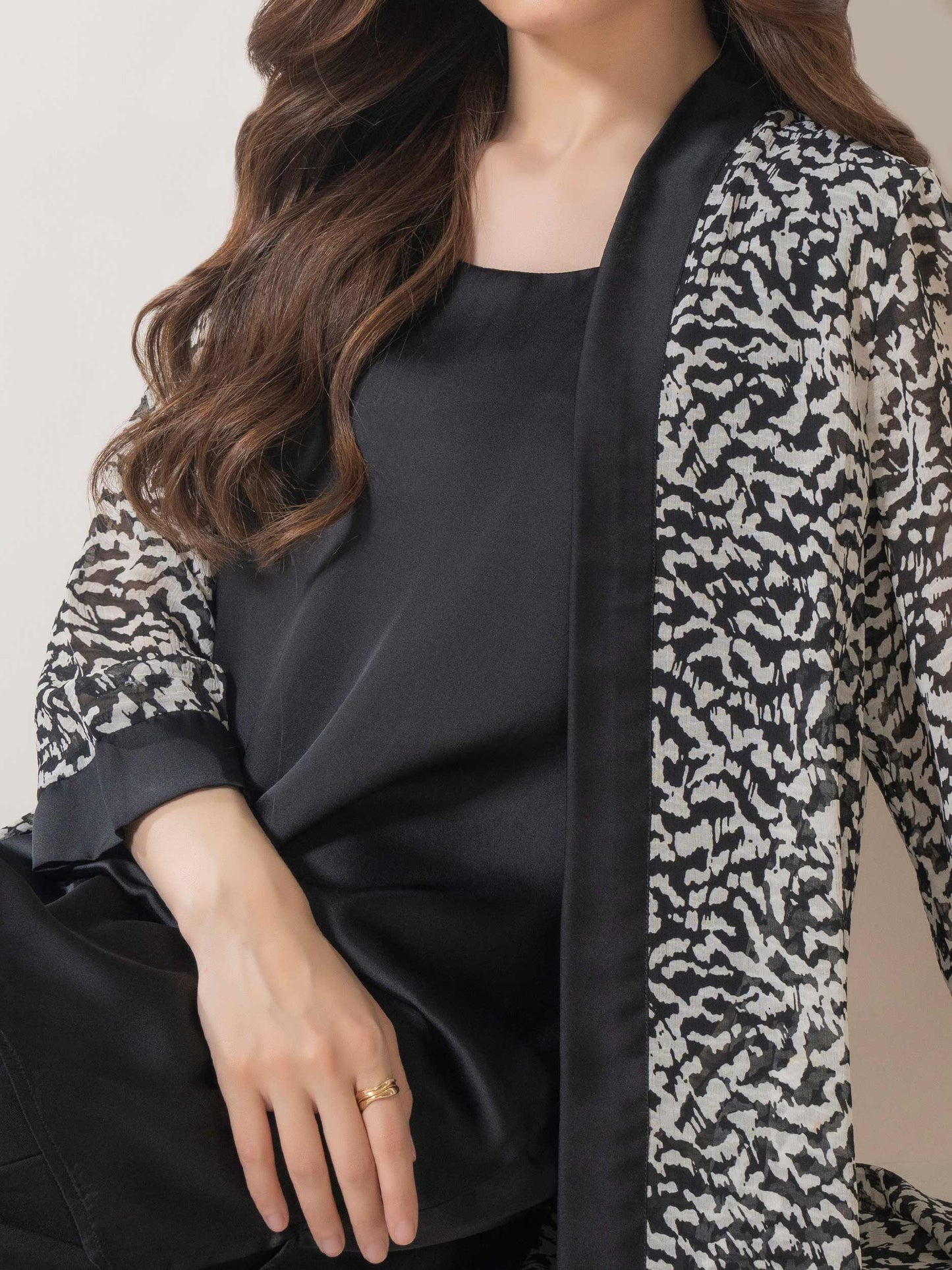 Chiffon Top-Printed (Pret)