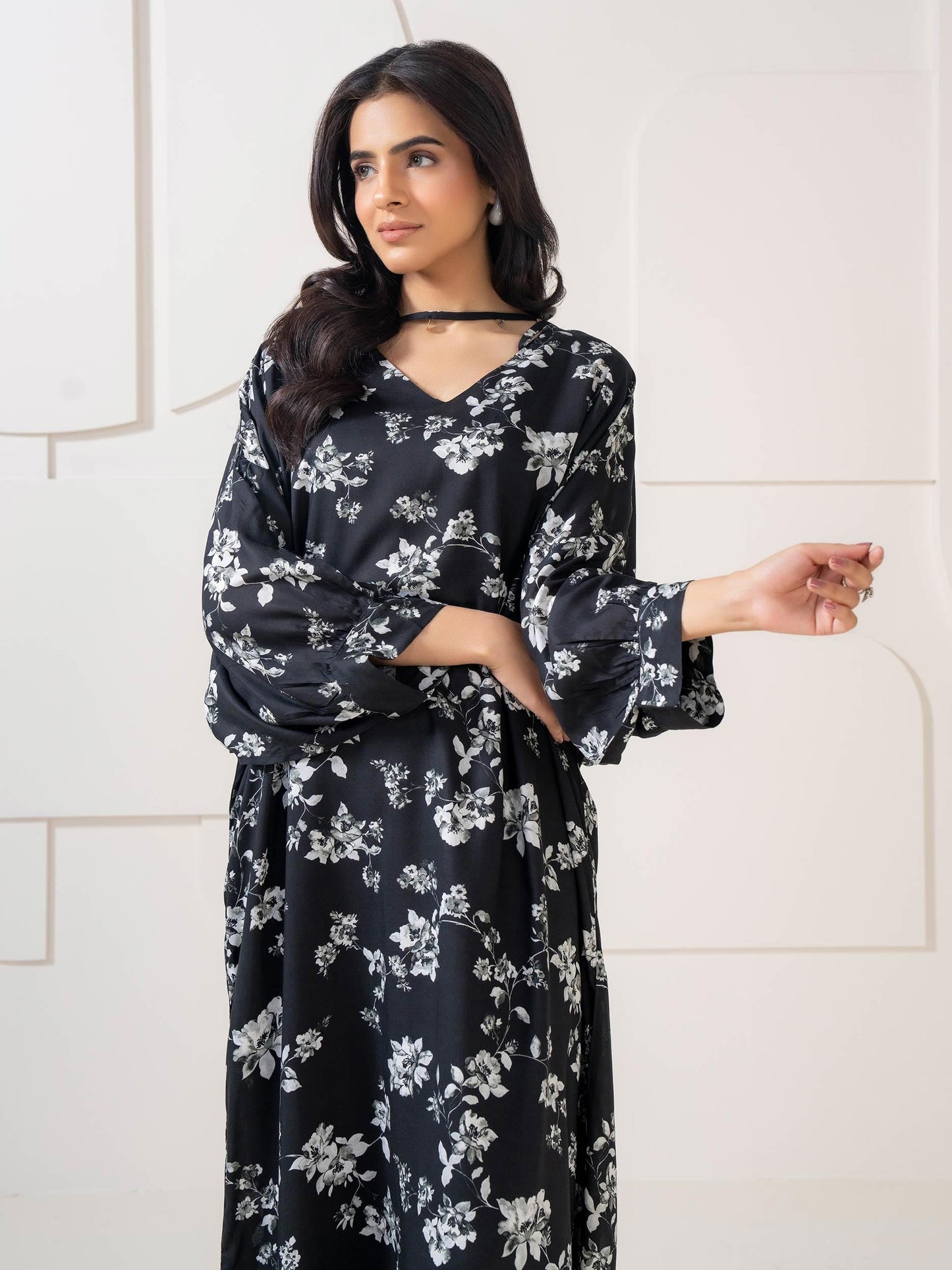 Lawn Shirt-Printed (Pret)