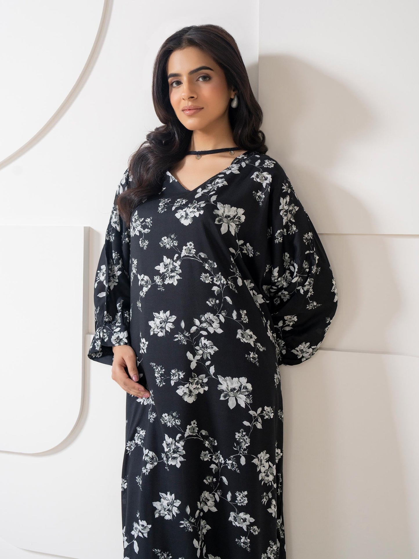 Lawn Shirt-Printed (Pret)
