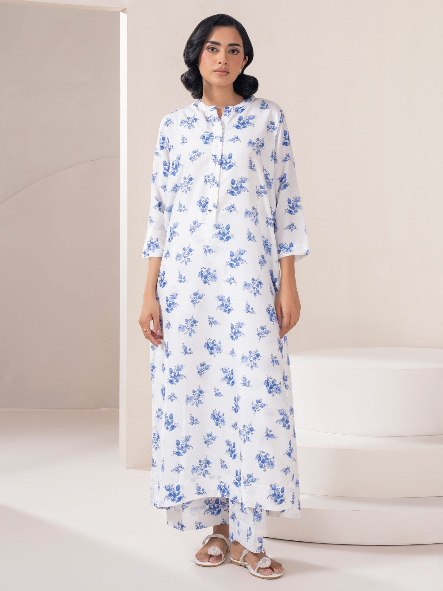 2 Piece Lawn Suit-Printed (Pret)
