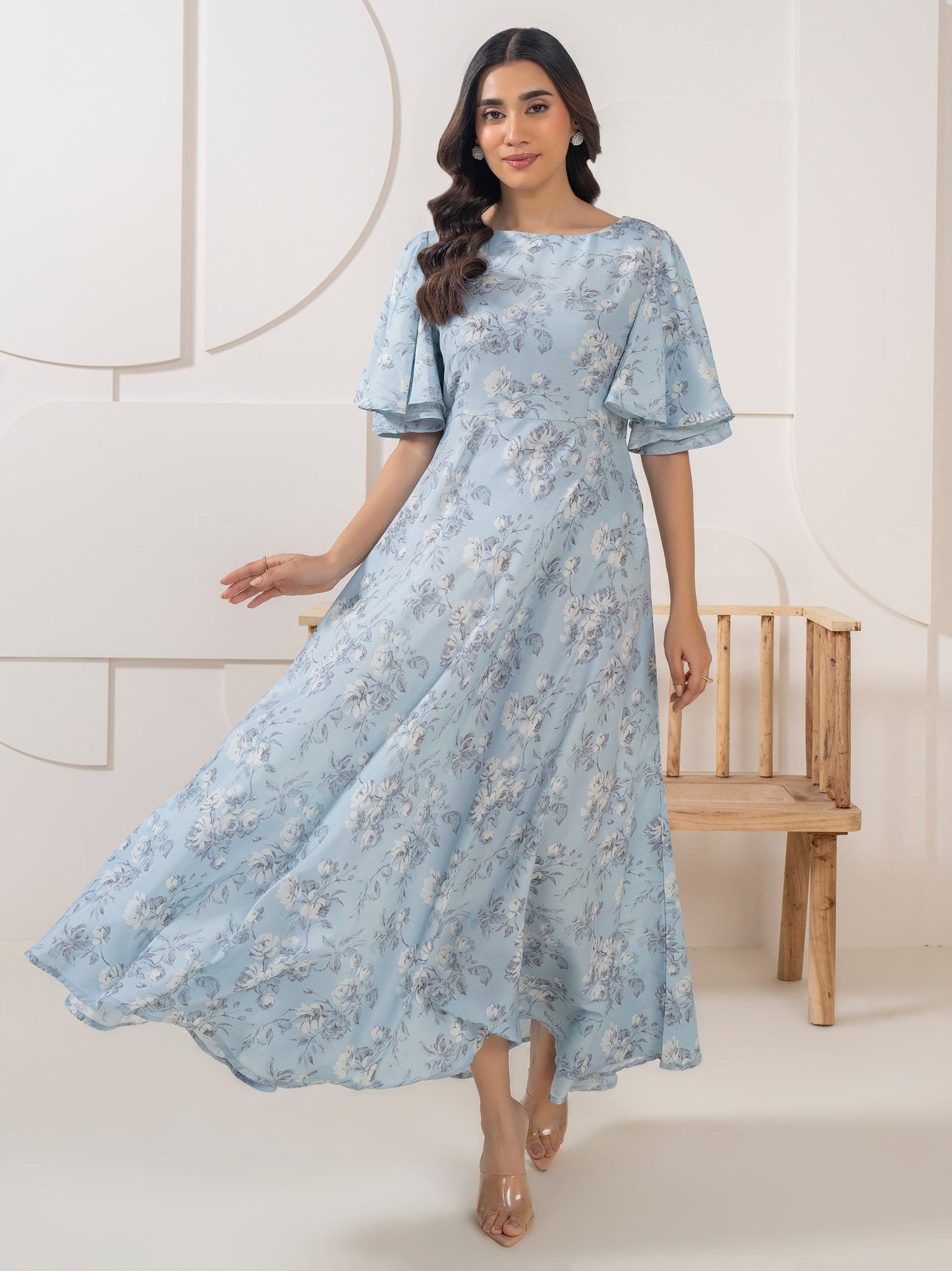 Printed Lawn Dress