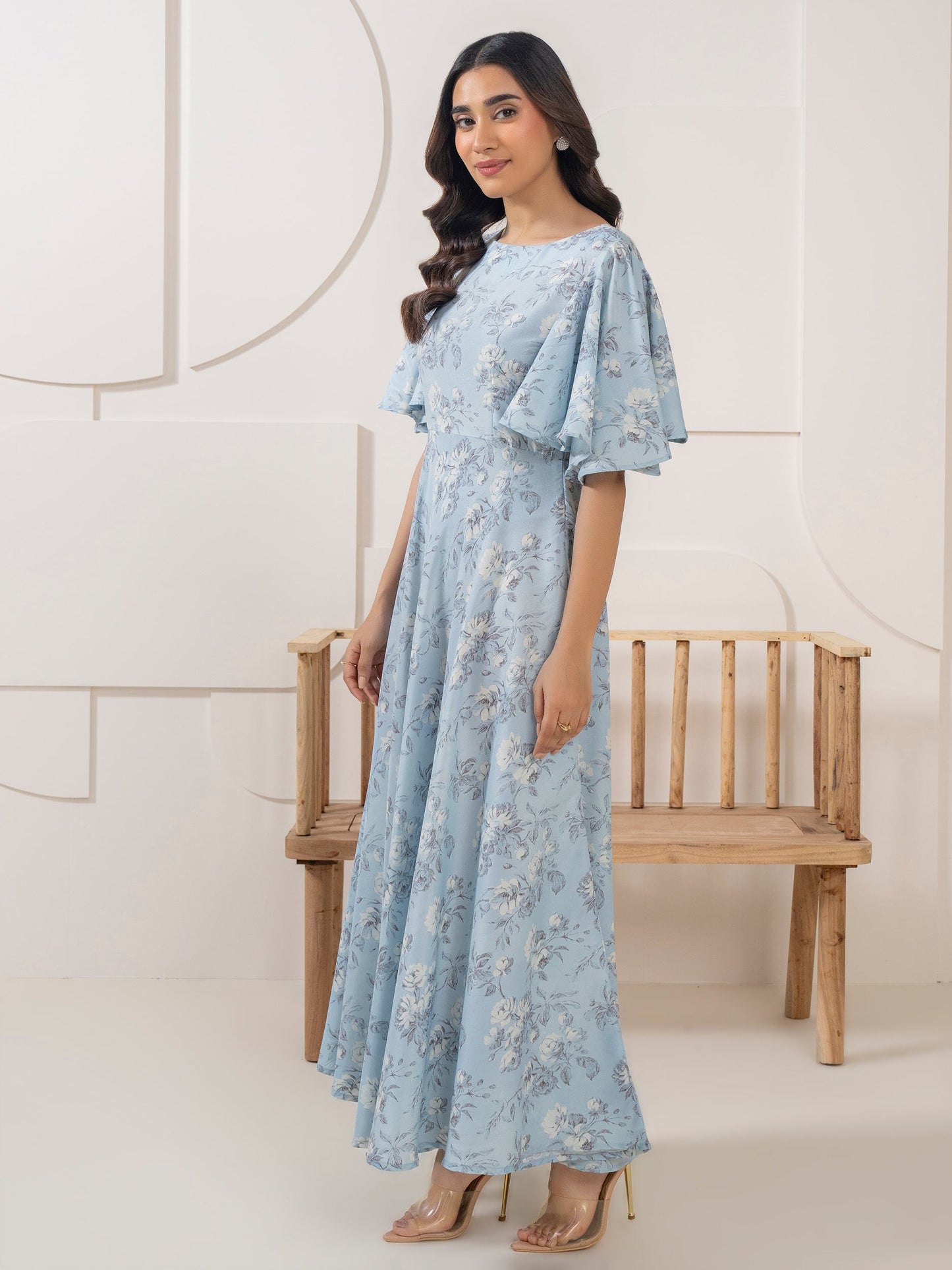 Printed Lawn Dress