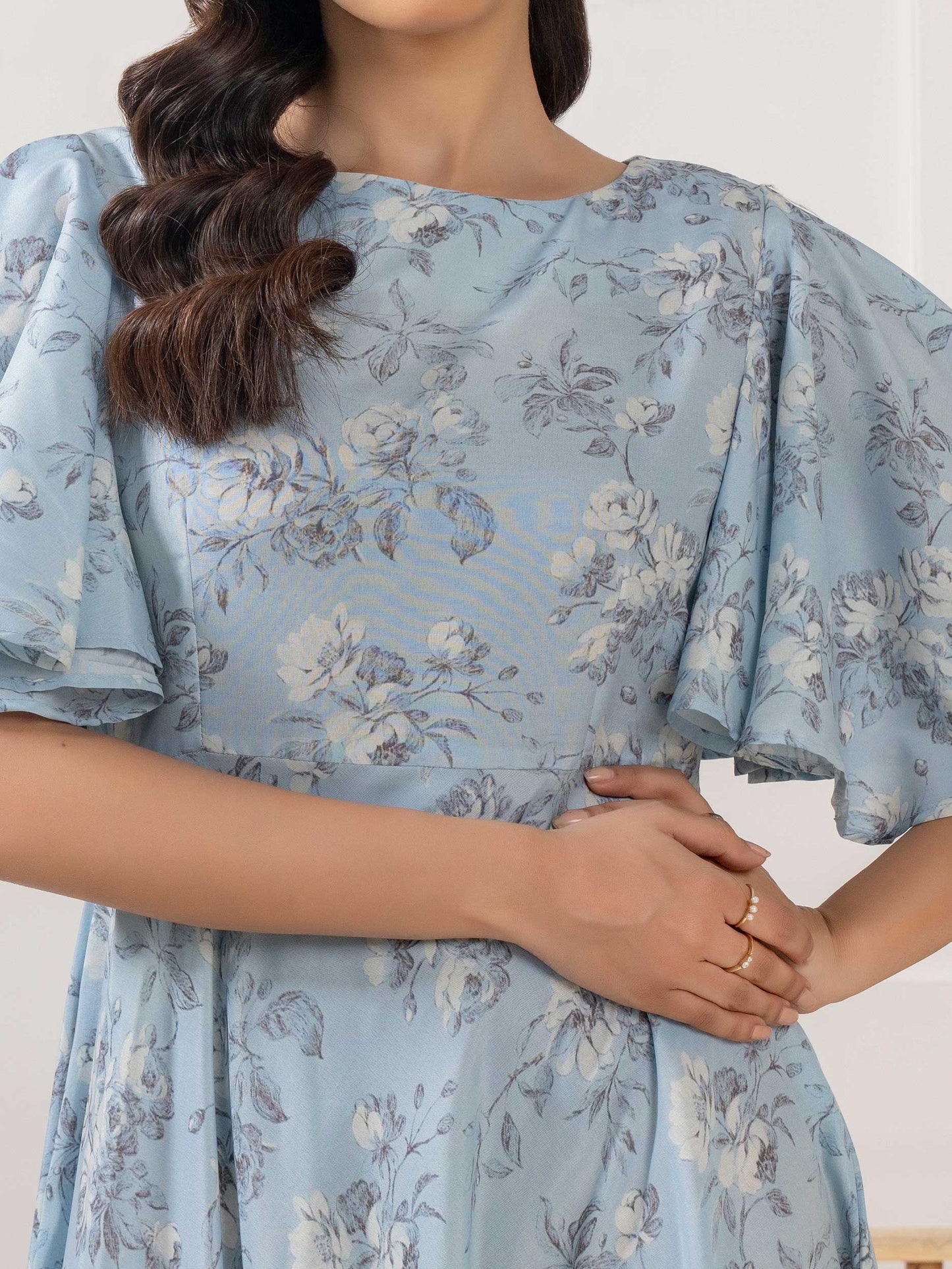 Printed Lawn Dress