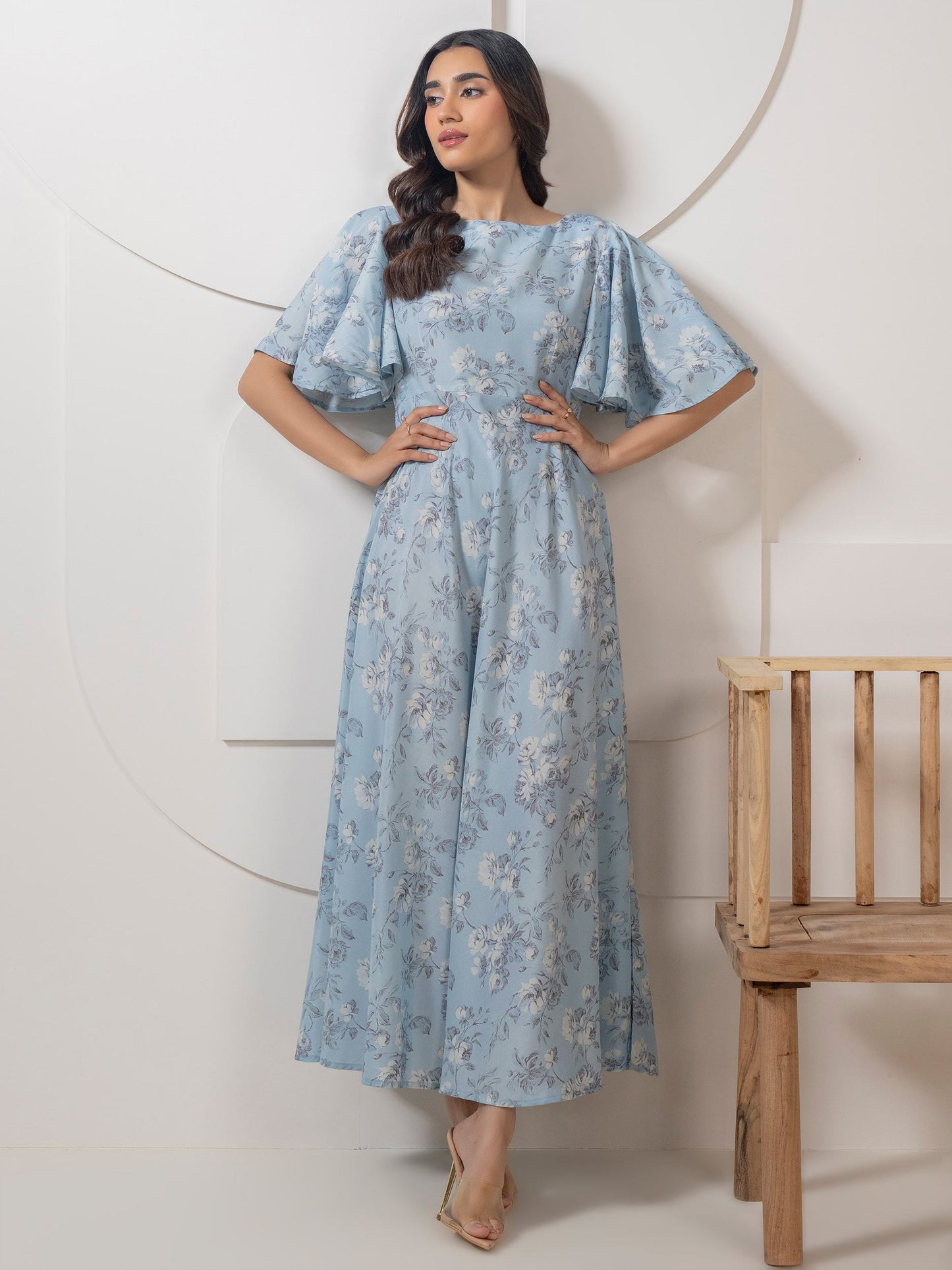 Printed Lawn Dress