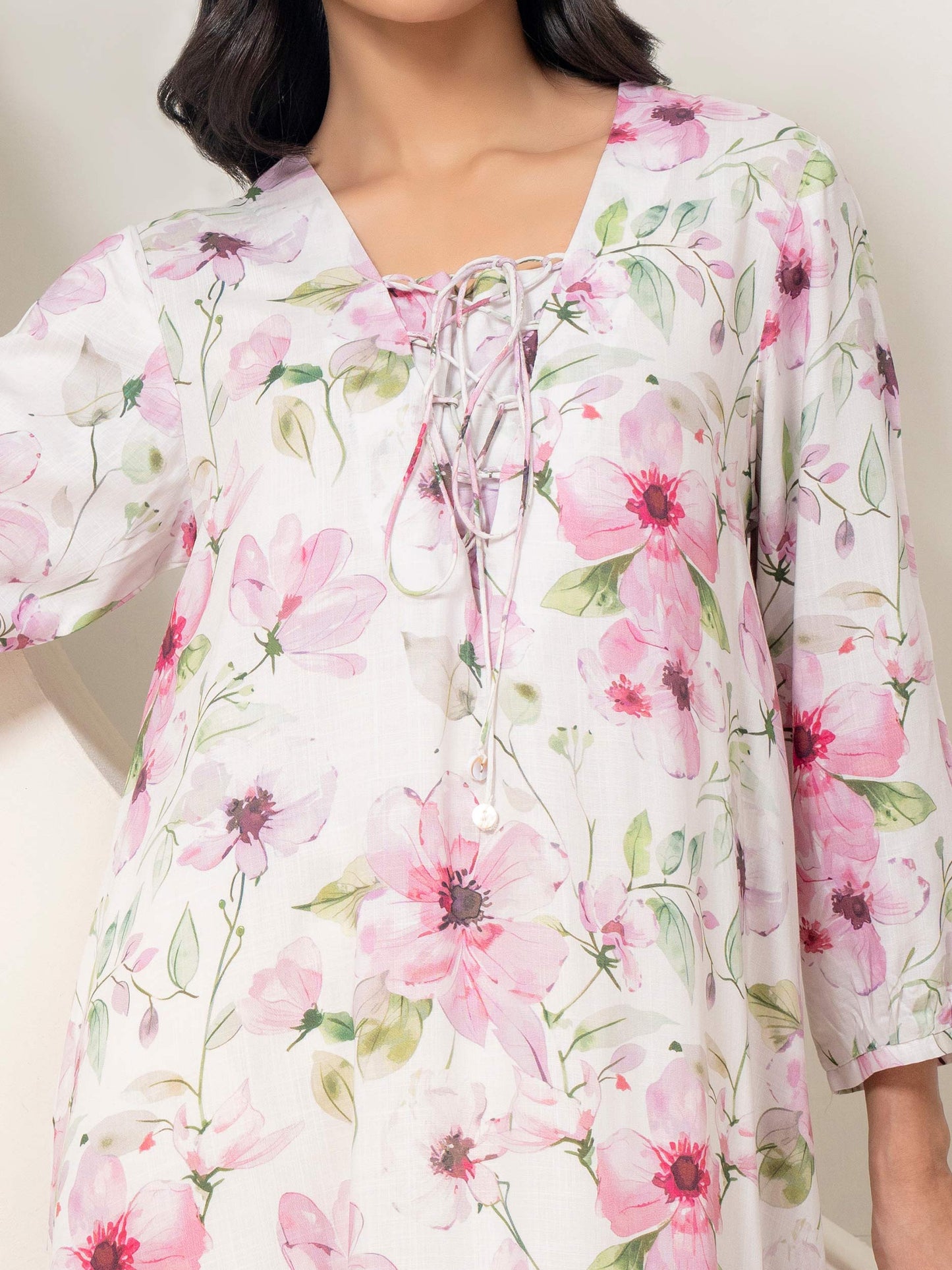 Printed Viscose Dress