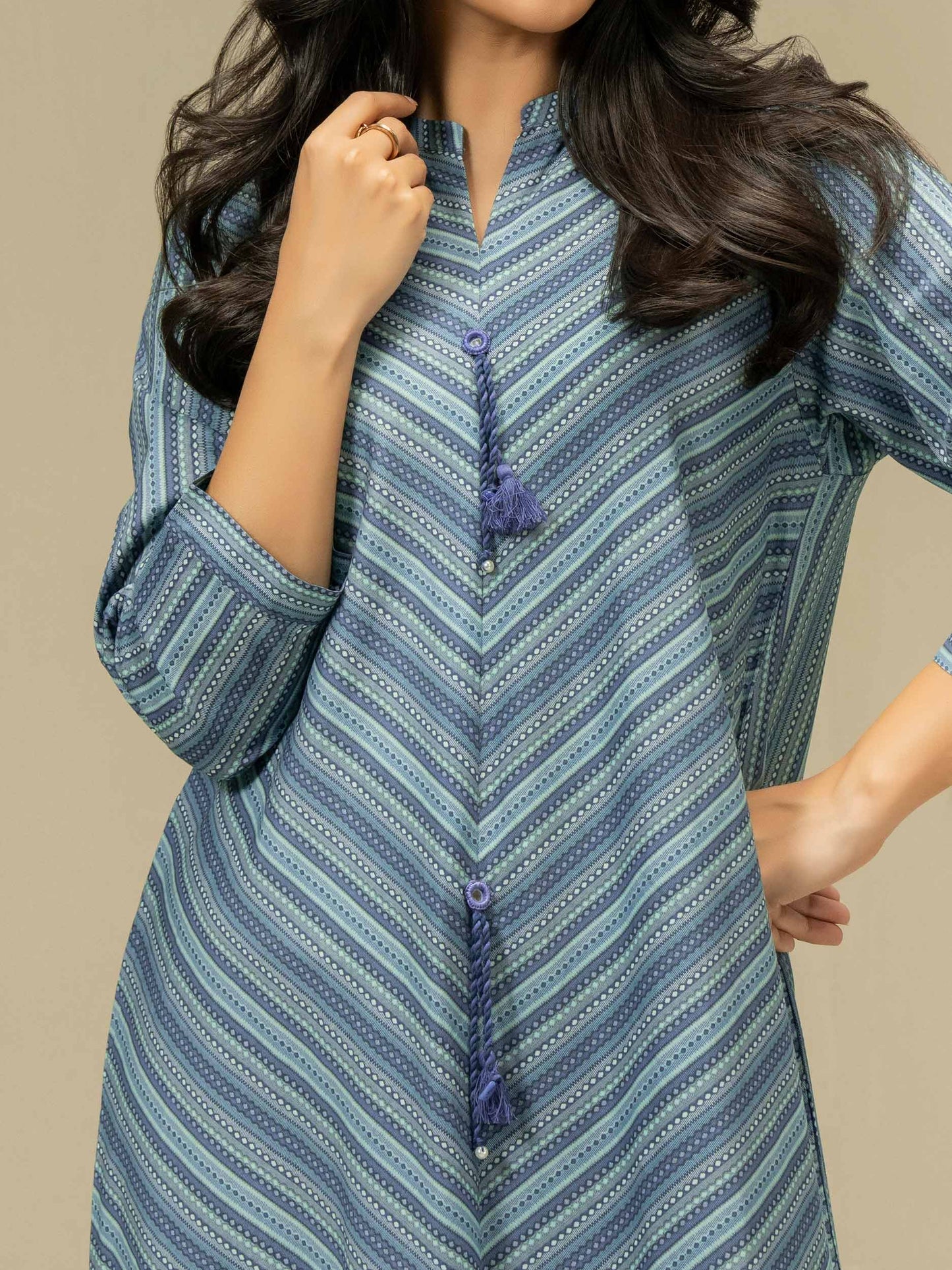 Viscose Shirt-Printed (Pret)