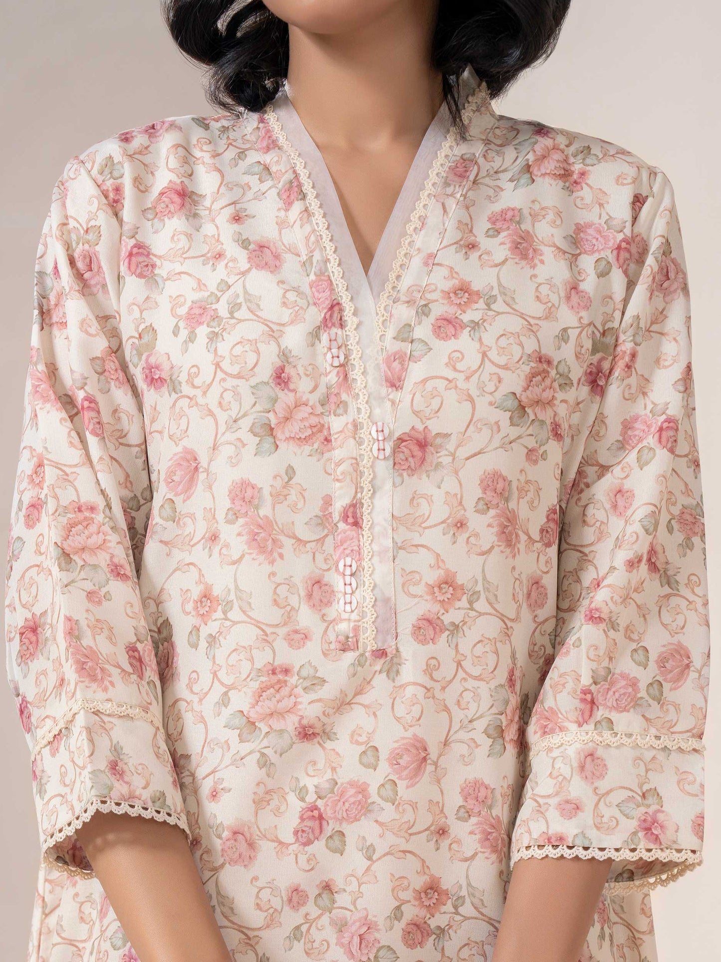 2 Piece Lawn Suit-Printed (Pret)