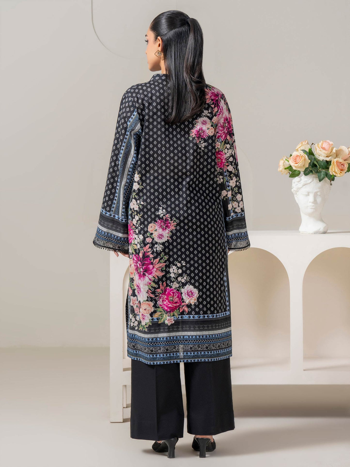Lawn Shirt-Printed (Pret)